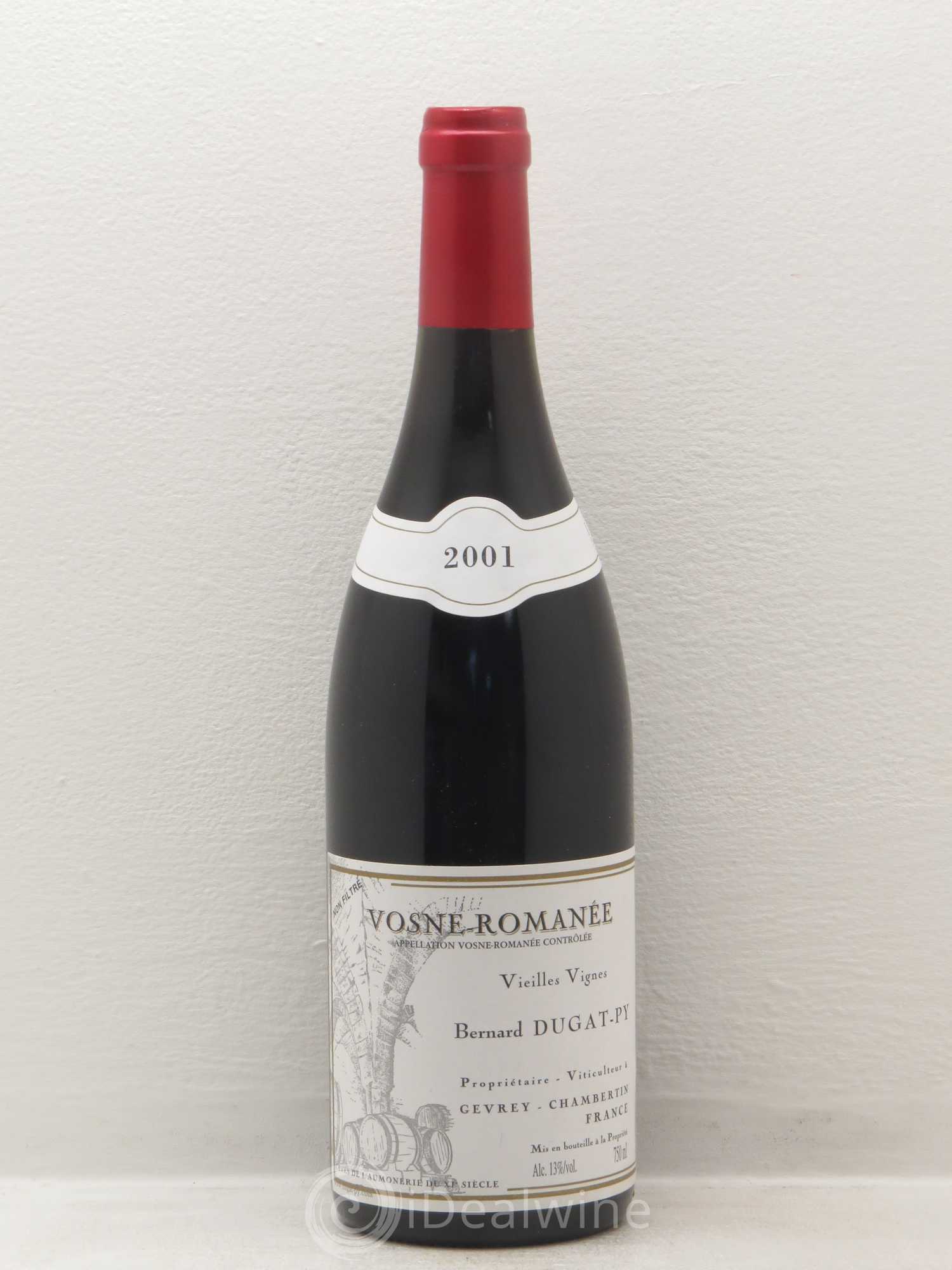 Vosne-Romanée Dugat-Py Vieilles Vignes (sans prix de réserve) 2001 - Posten von 1 Flasche - 0