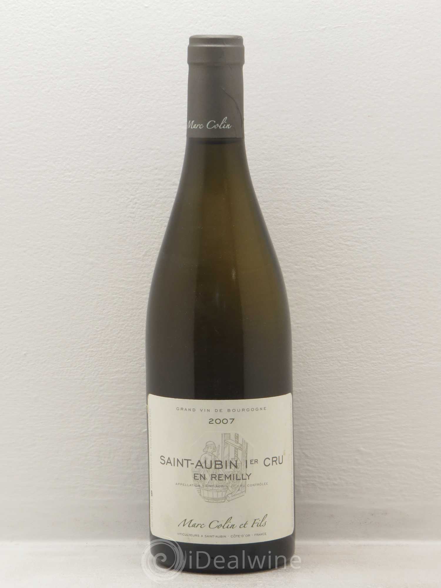 Saint-Aubin 1er Cru En Remilly M. Colin 2007 - Lot de 1 bouteille - 0