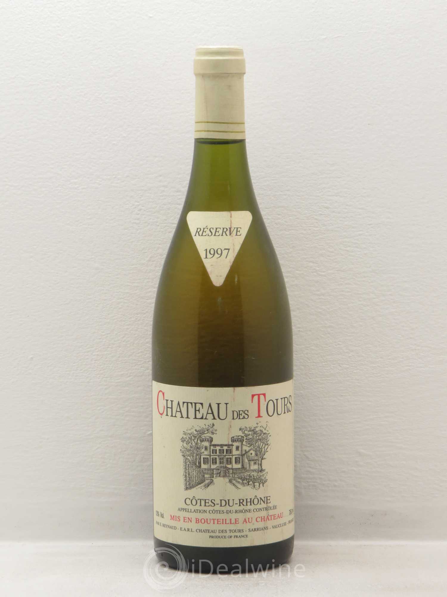 Côtes-du-Rhône Château des Tours Emmanuel Reynaud 1997 - Lot de 1 bouteille - 0
