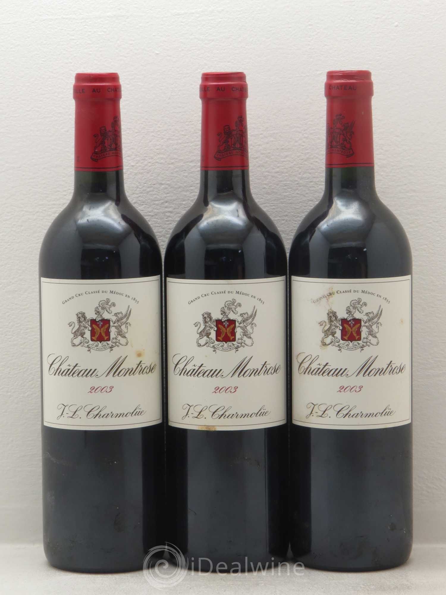 Château Montrose 2ème Grand Cru Classé 2003 - Lot de 6 bouteilles - 2
