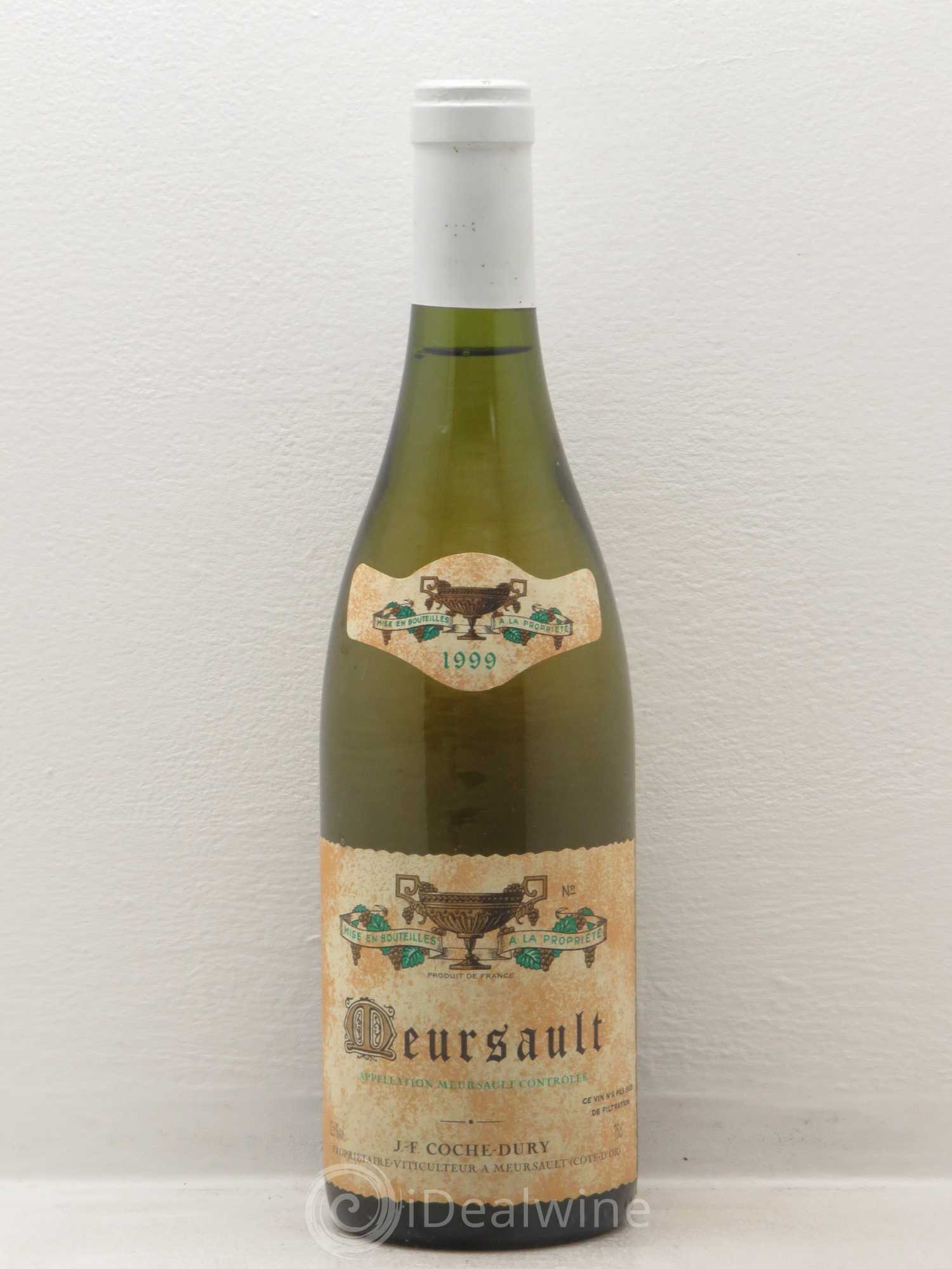 Meursault Coche Dury (Domaine) 1999 - Lot de 1 bouteille - 0