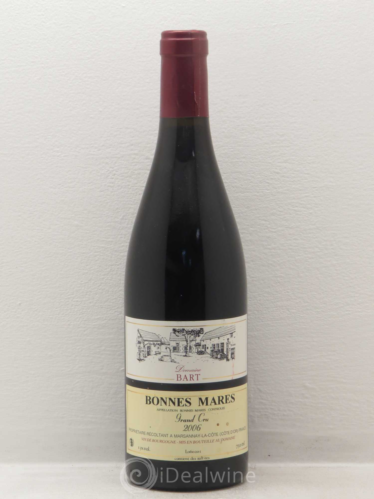 Bonnes-Mares Grand Cru Bart (Domaine) 2006 - Lot de 1 bouteille - 0