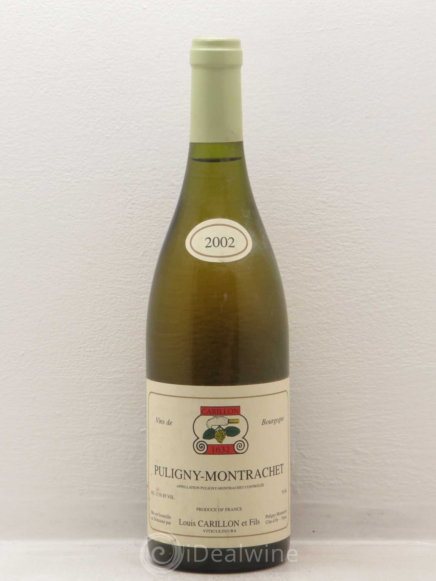Puligny-Montrachet Louis Carillon & Fils (senza prezzo di riserva) 2002 - Lotto di 1 bottiglia - 0