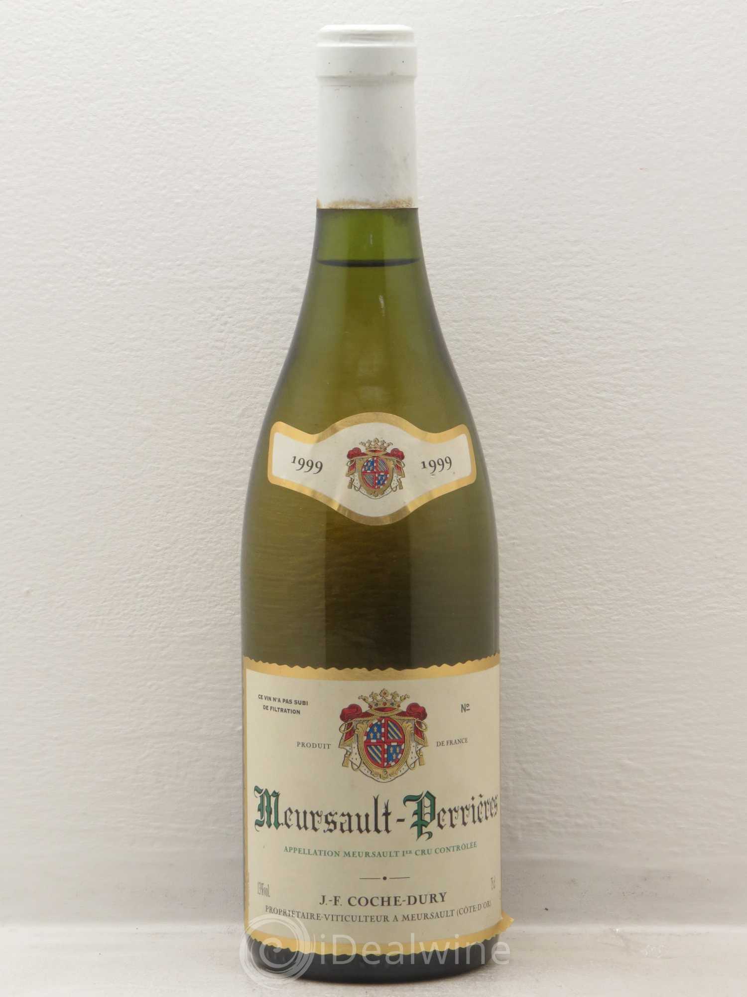 Meursault 1er Cru Perrières Coche Dury (Domaine) 1999 - Lot de 1 bouteille - 0