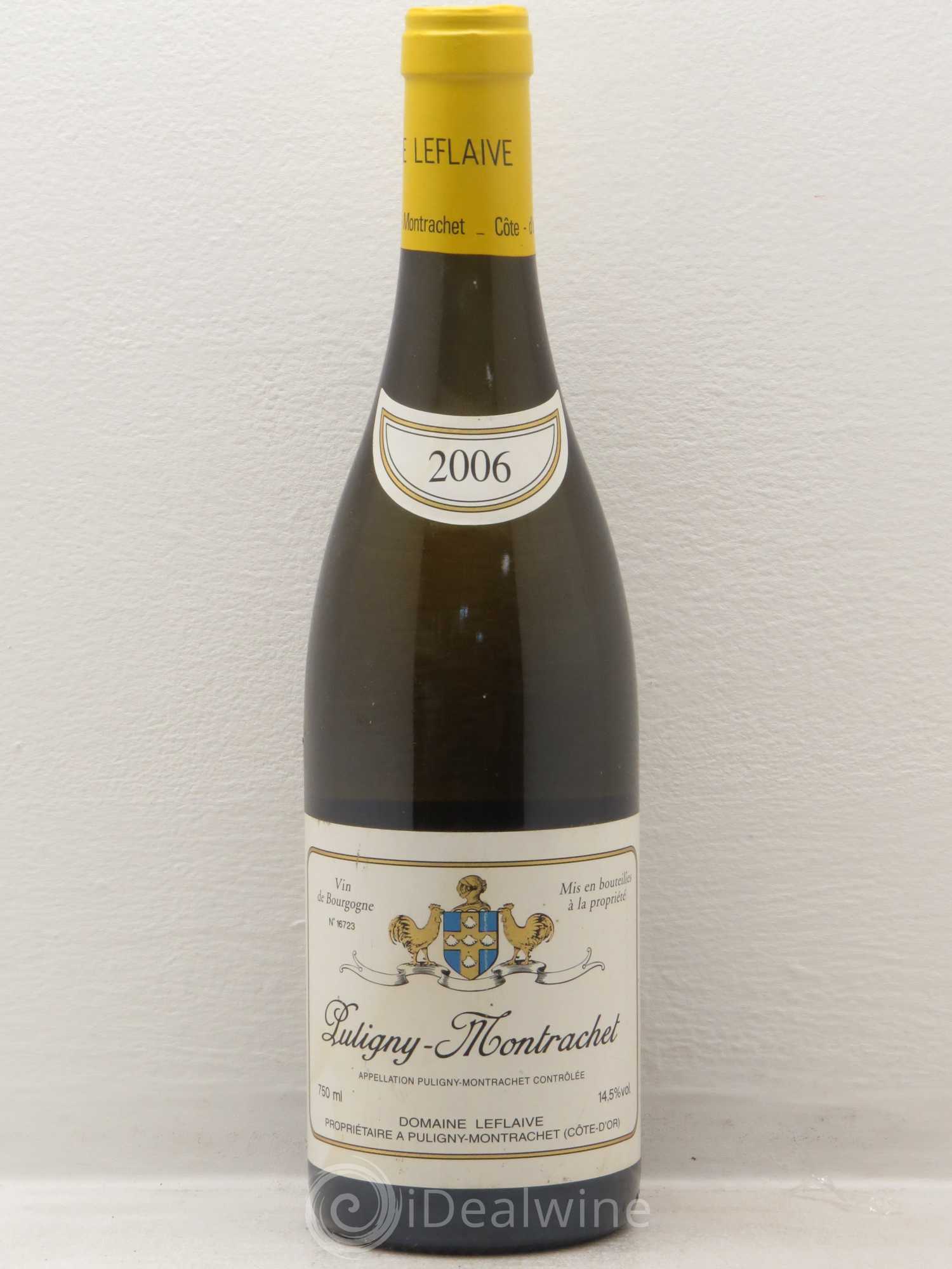 Puligny-Montrachet Leflaive (Domaine) 2006 - Lot de 1 bouteille - 0