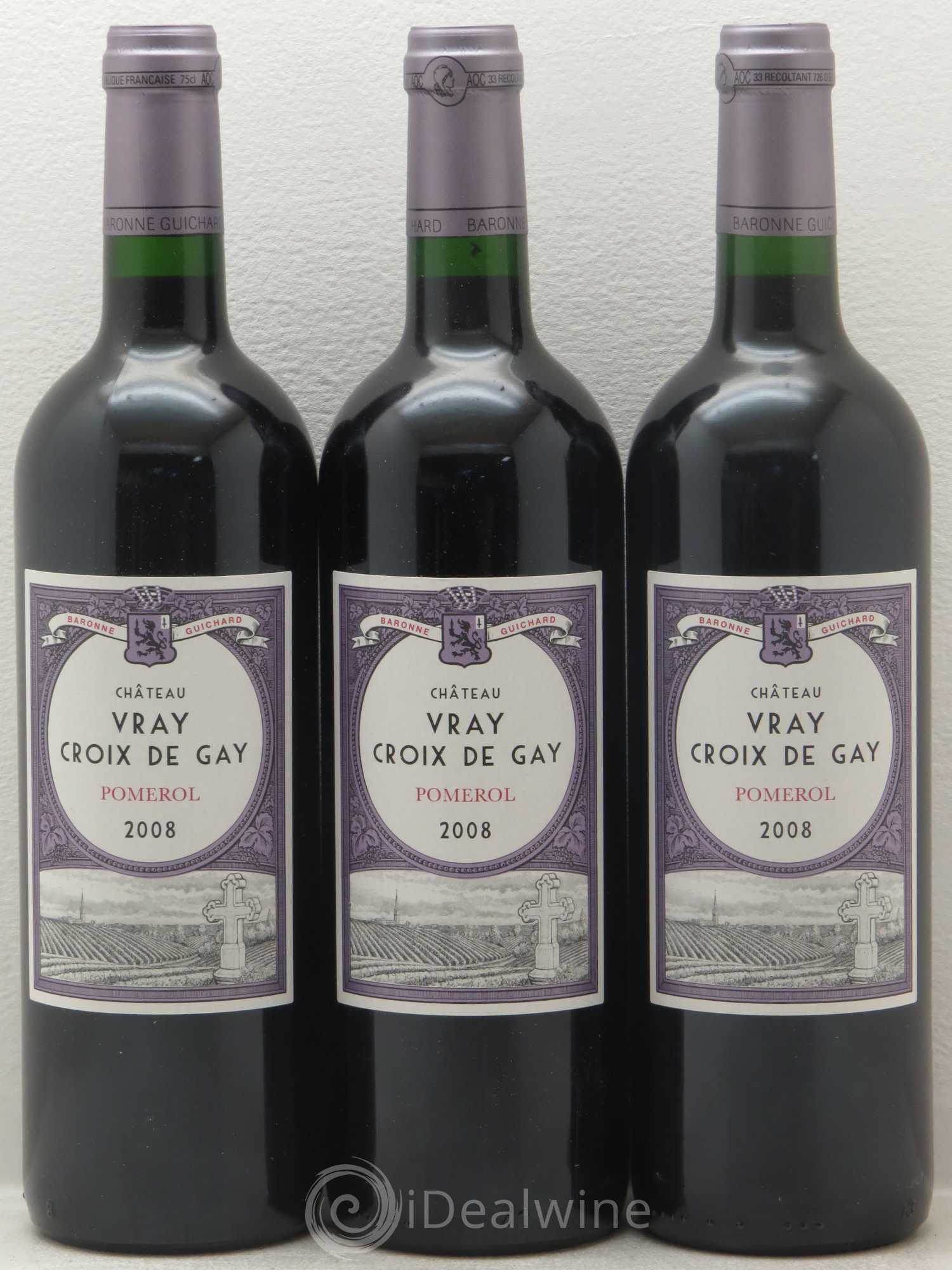 Château Vray Croix de Gay 2008 - Lot de 12 bouteilles - 2