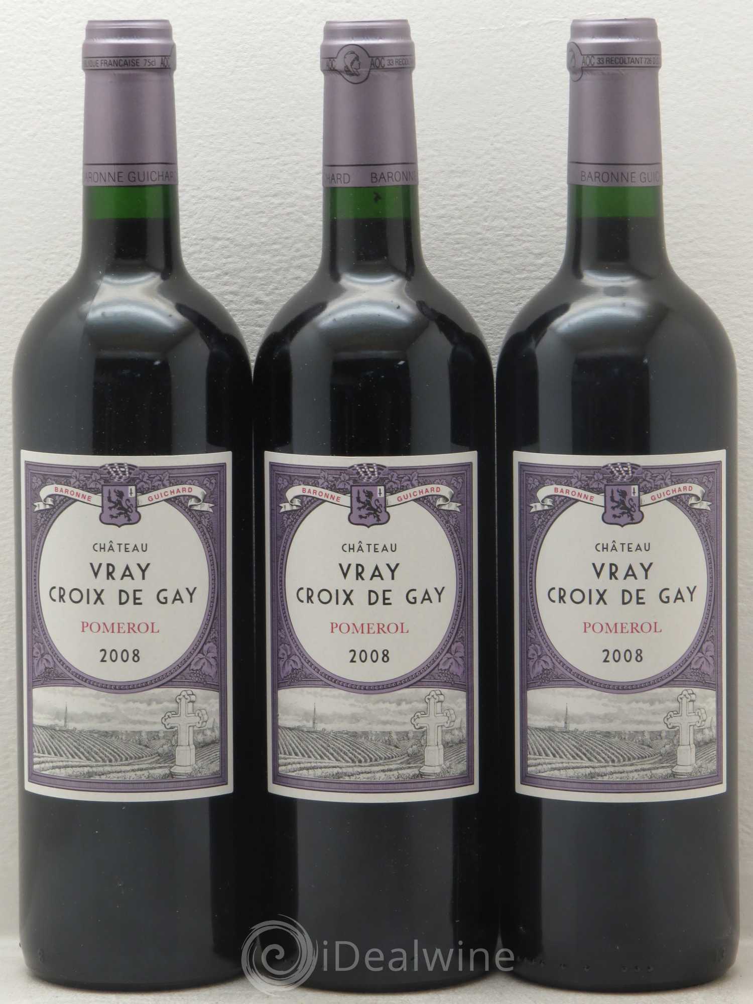 Château Vray Croix de Gay 2008 - Lot de 12 bouteilles - 3
