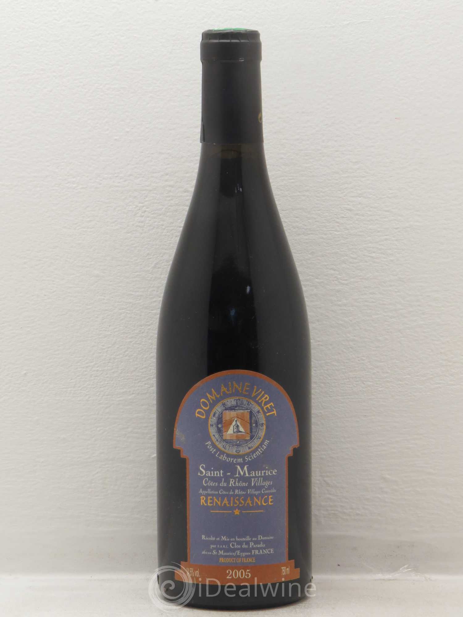 Côtes-du-Rhône 2005 - Lot de 1 bouteille - 0