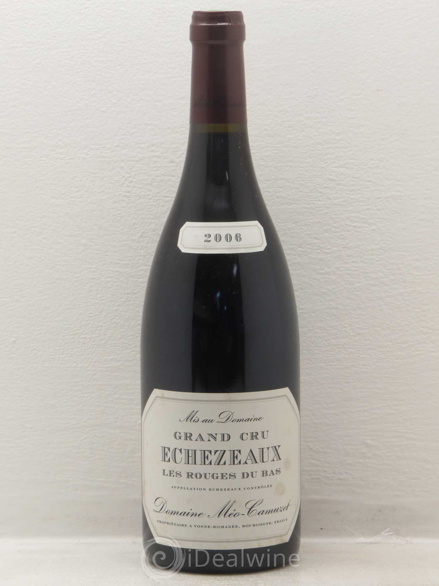 Echezeaux Grand Cru Les Rouges du Bas Méo-Camuzet (Domaine) Les Rouges Du Bas 2006 - Posten von 1 Flasche - 0