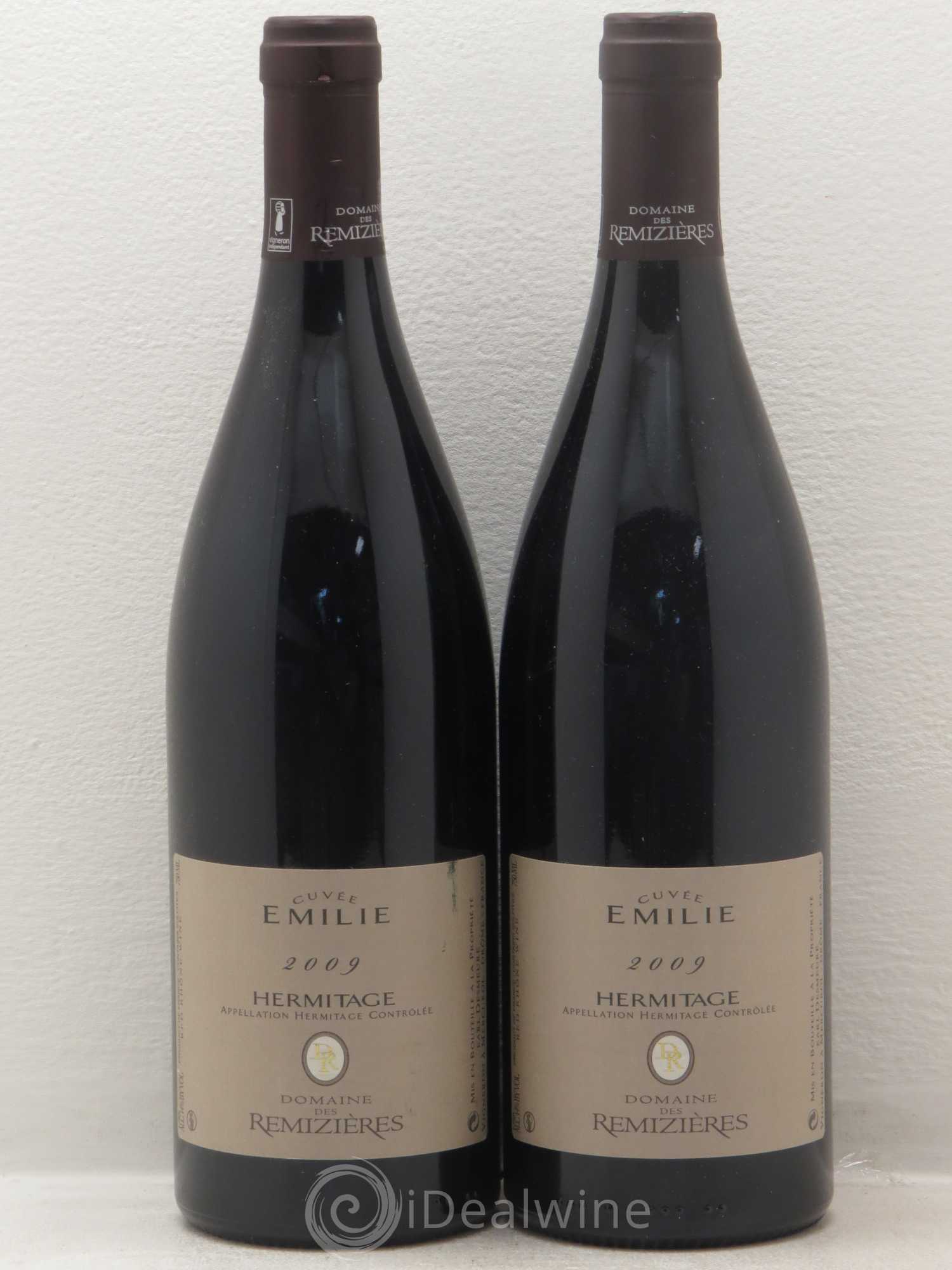 Hermitage Cuvée Emilie Rémizières (Domaine des) 2009 - Lot de 2 bouteilles - 0