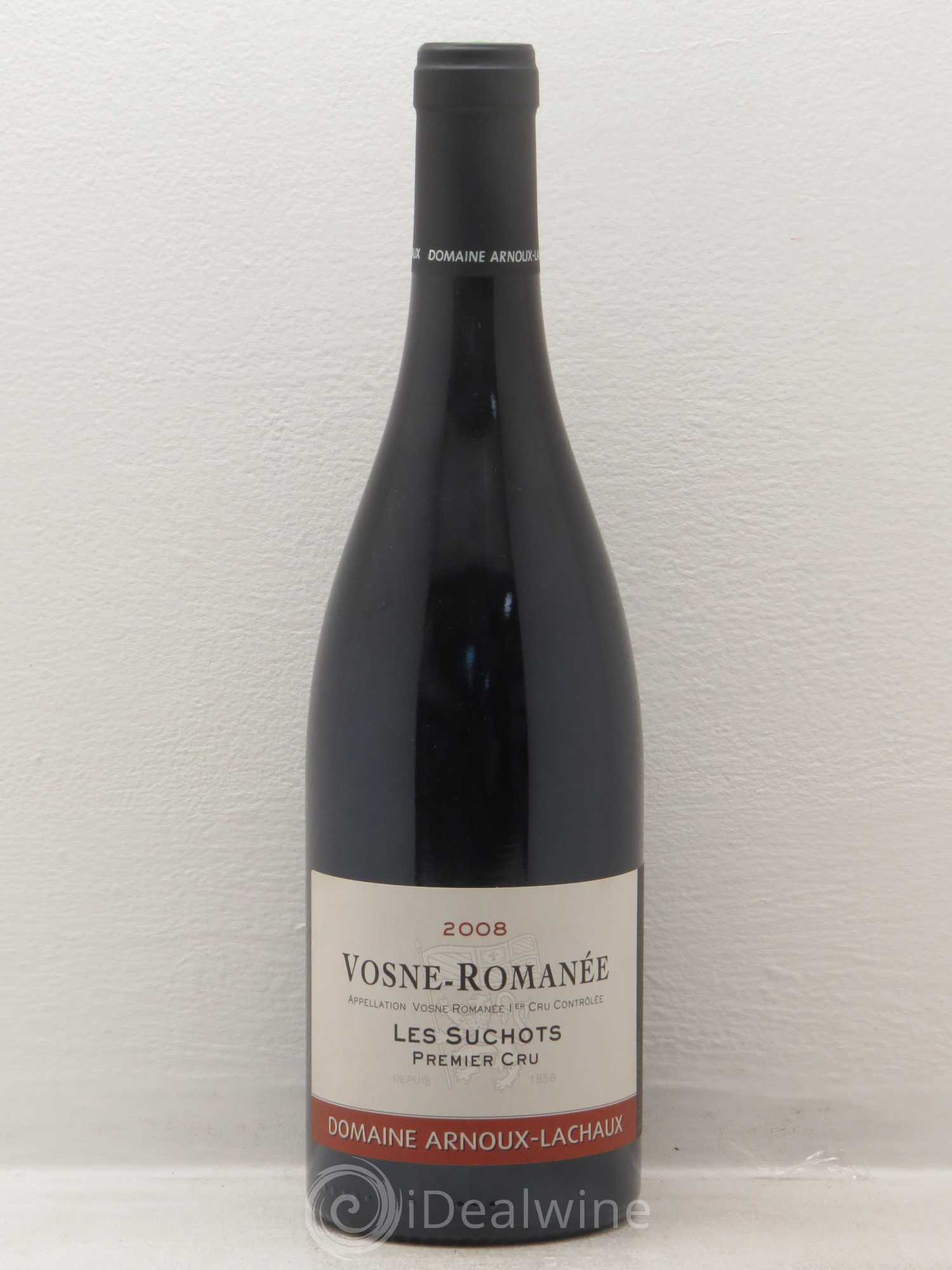 Vosne-Romanée 1er Cru Les Suchots Arnoux-Lachaux (Domaine) 2008 - Lot de 1 bouteille - 0