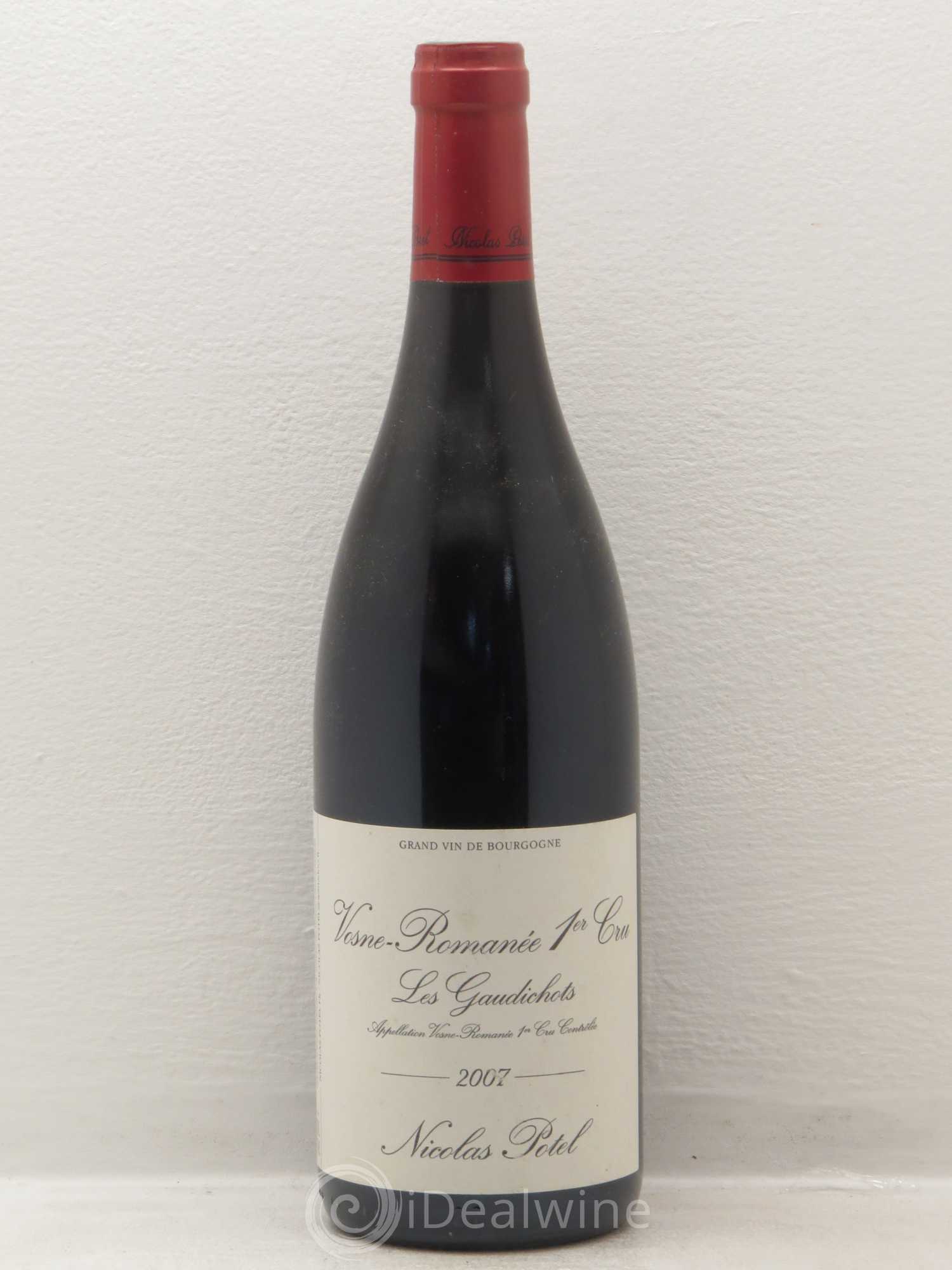 Vosne-Romanée 1er Cru Les Gaudichots Potel 2007 - Posten von 1 Flasche - 0
