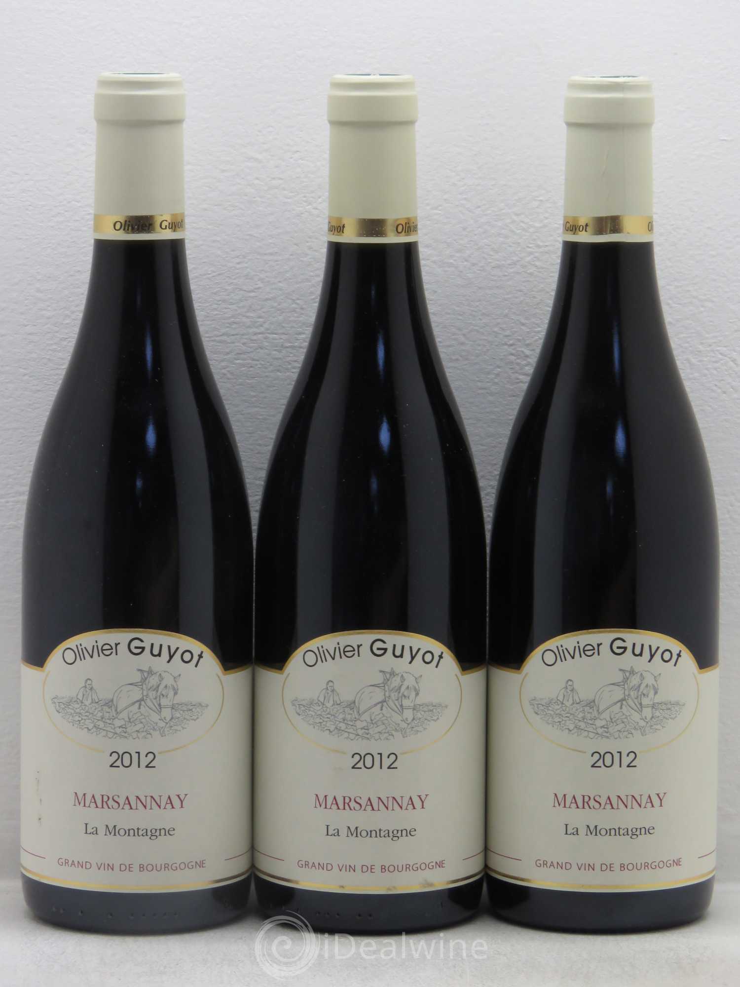 Marsannay La Montagne Olivier Guyot 2012 - Posten von 3 Flaschen - 0