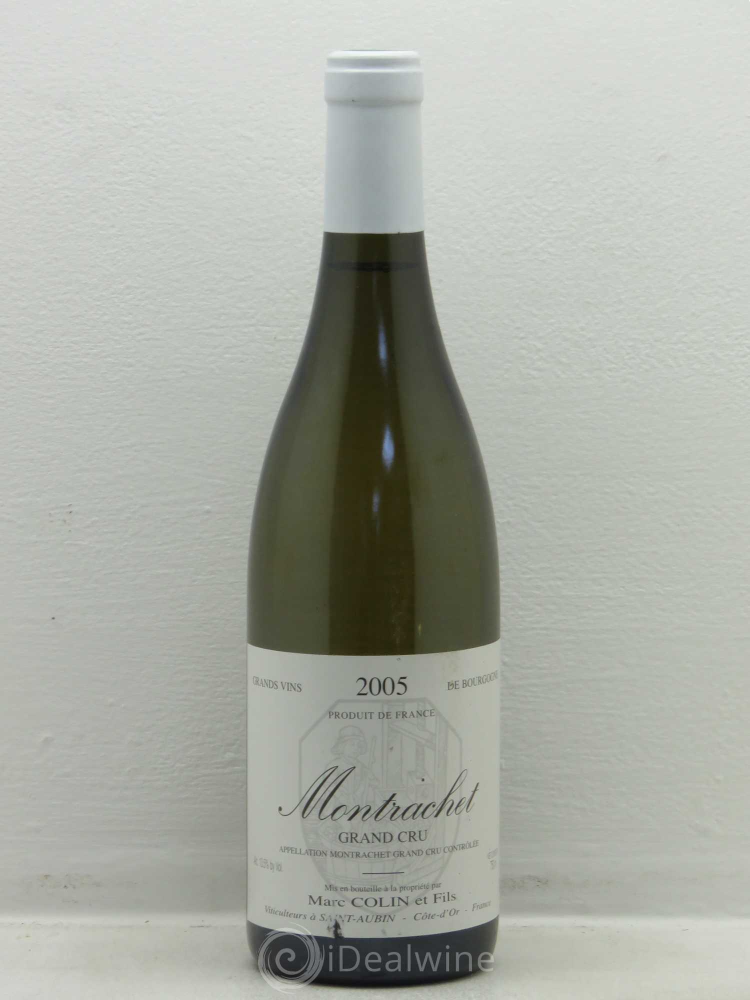 Montrachet Grand Cru Marc Colin & Fils 2005 - Lot de 1 bouteille - 0