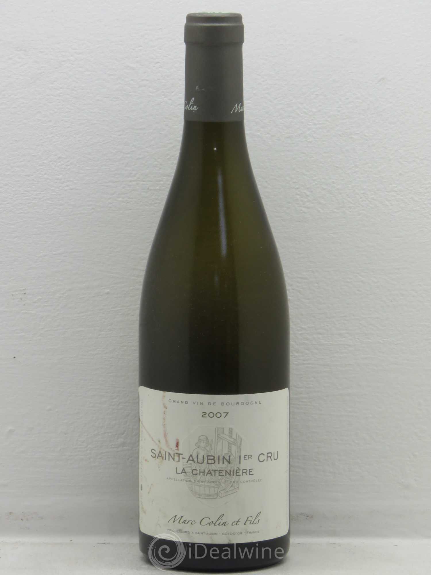 Saint-Aubin 1er Cru La Chatenière Marc Colin & Fils 2007 - Lot de 1 bouteille - 0