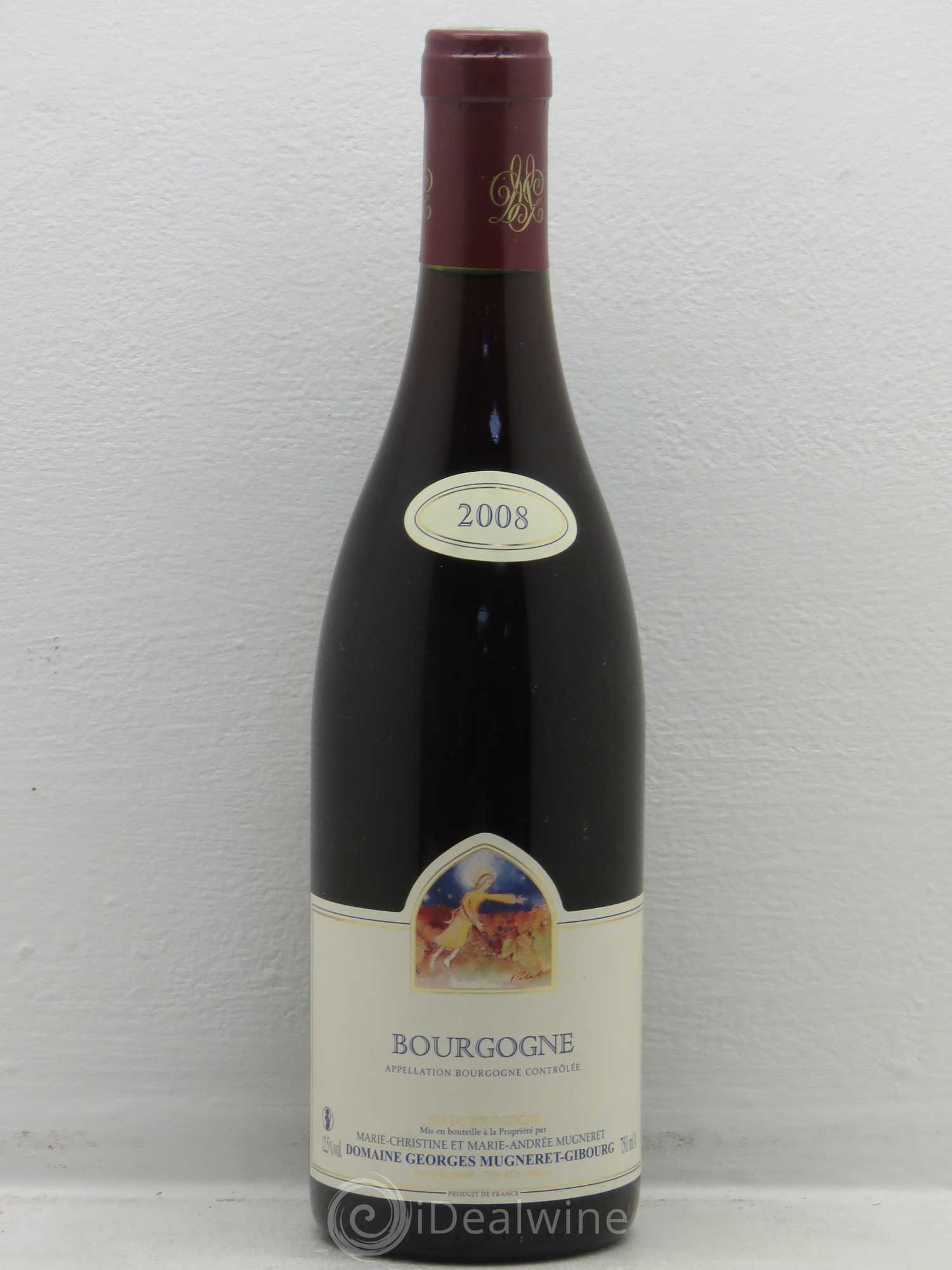 Bourgogne Mugneret-Gibourg (Domaine) 2008 - Lot de 1 bouteille - 0