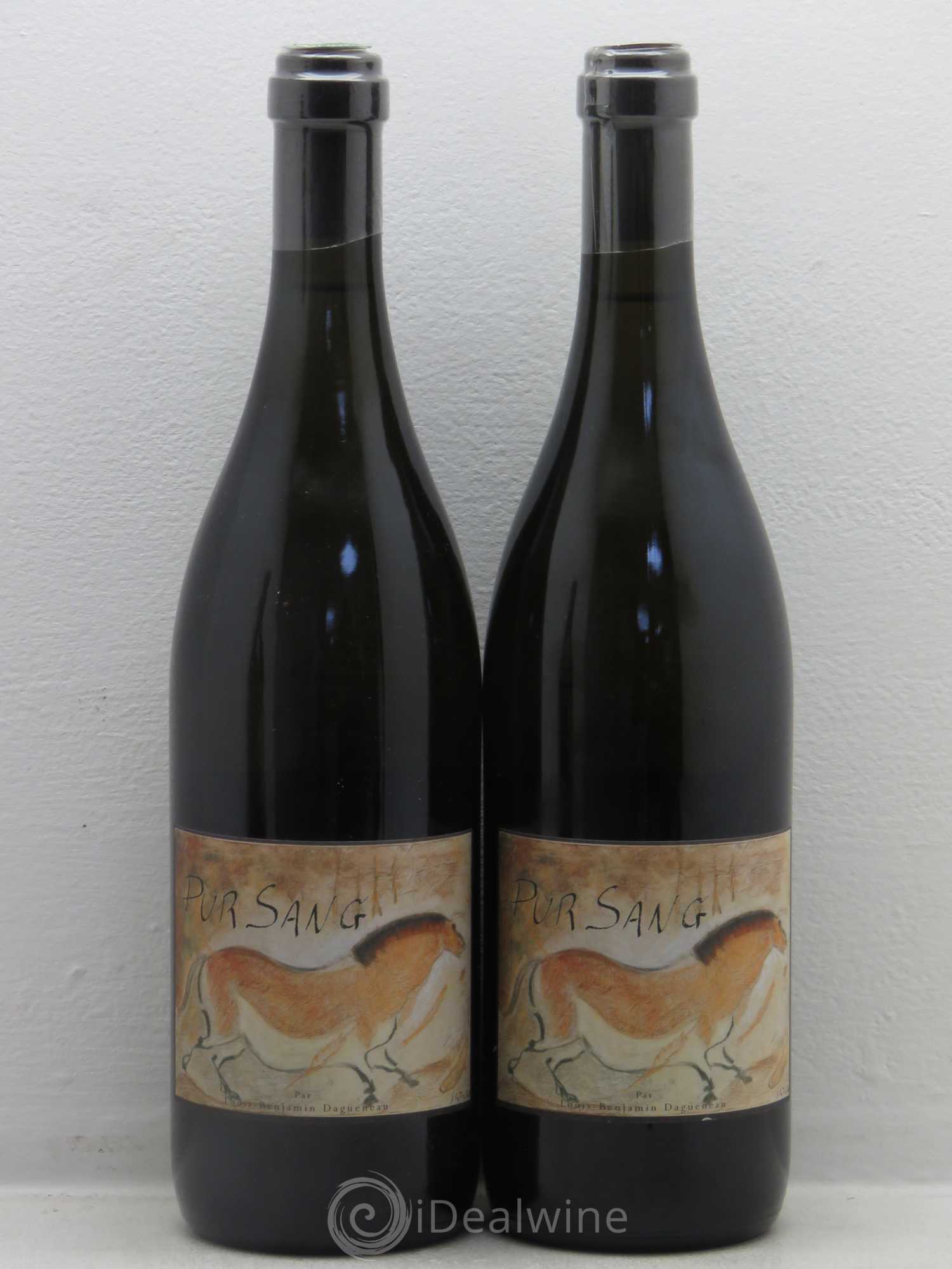 Vin de France (anciennement Pouilly-Fumé) Pur Sang Dagueneau (Domaine Didier - Louis-Benjamin) 2008 - Lot de 2 bouteilles - 0