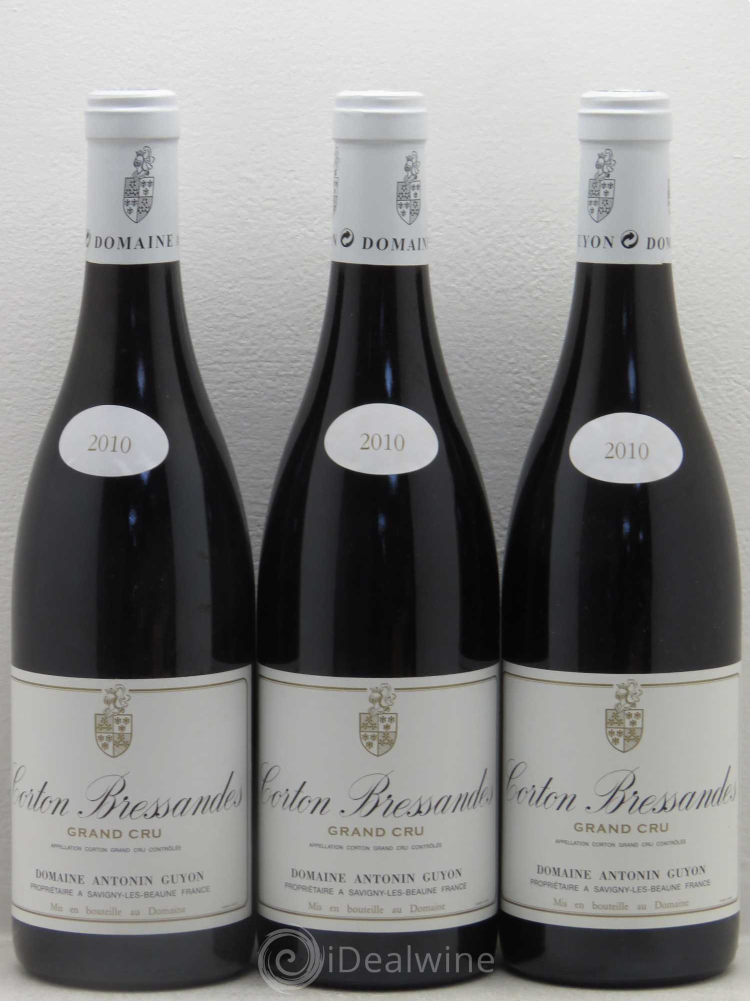 Corton Grand Cru Bressandes Antonin Guyon 2010 - Posten von 6 Flaschen - 1