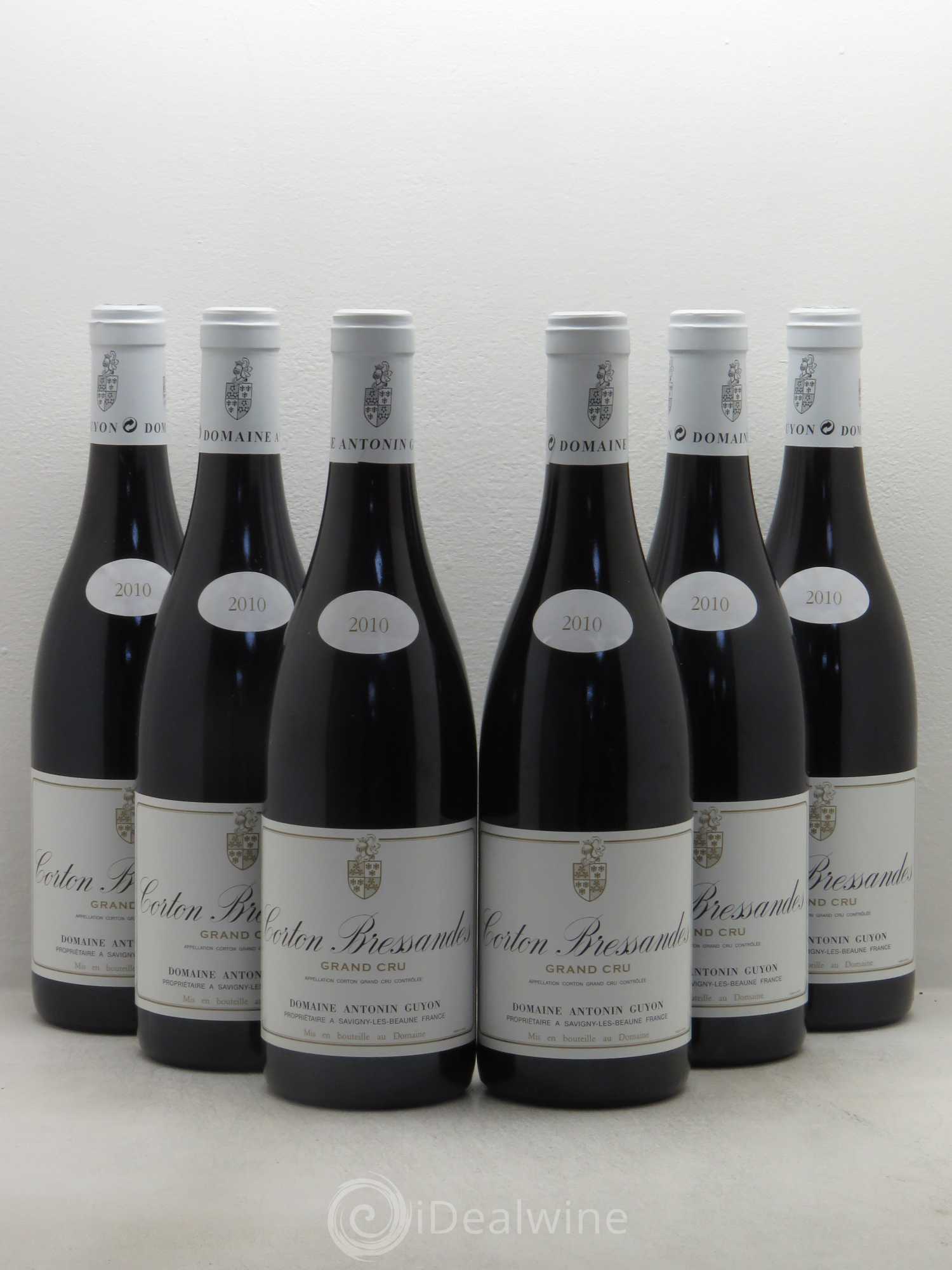 Corton Grand Cru Bressandes Antonin Guyon 2010 - Posten von 6 Flaschen - 0