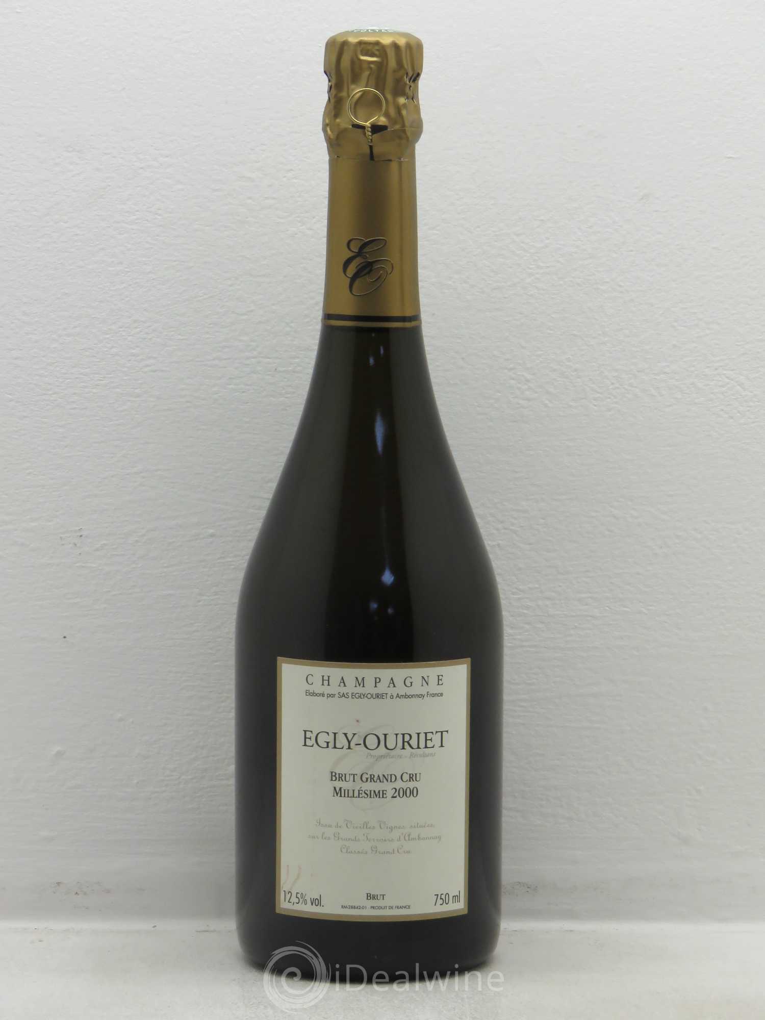 Grand Cru Brut Egly-Ouriet 2000 - Lot de 1 bouteille - 0