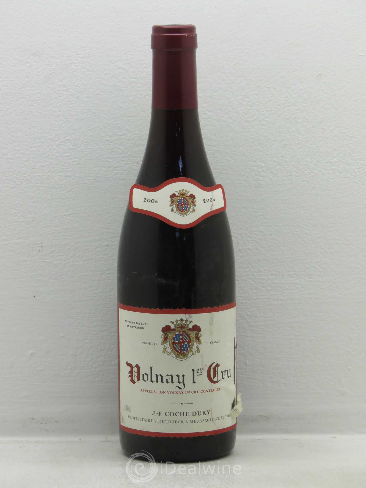 Volnay 1er Cru Coche Dury (Domaine) 2005 - Lot de 1 bouteille - 0