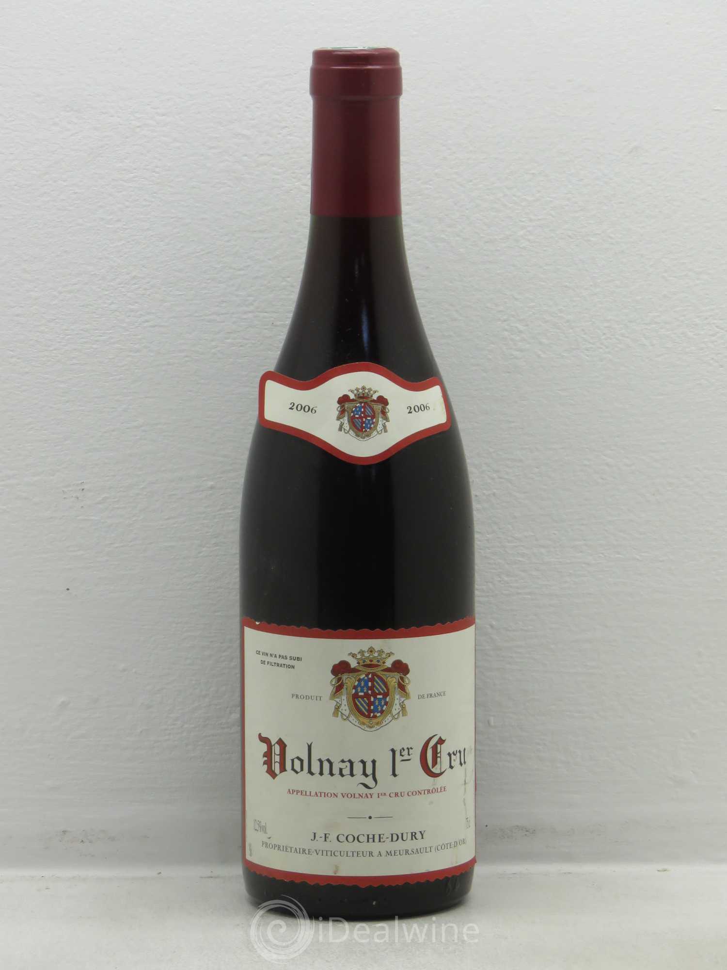 Volnay 1er Cru Coche Dury (Domaine) 2006 - Lot de 1 bouteille - 0