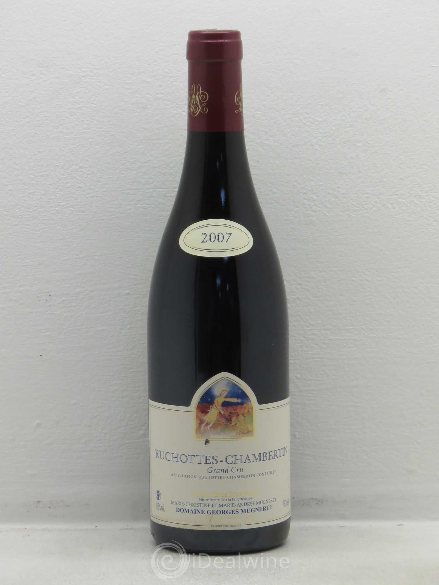 Ruchottes-Chambertin Grand Cru Georges Mugneret (Domaine) 2007 - Lot de 1 bouteille - 0
