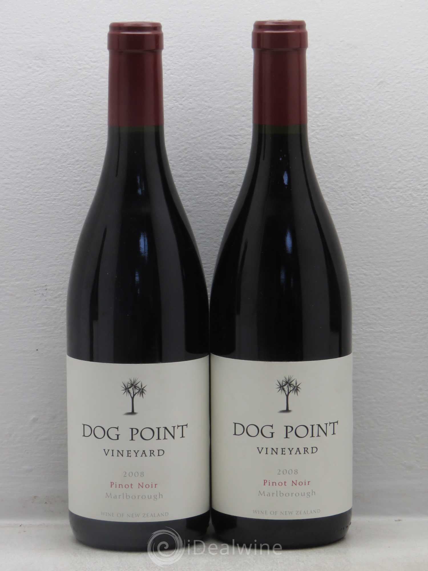 Marlborough Dog Point Pinot Noir 2008 - Lot de 4 bouteilles - 1