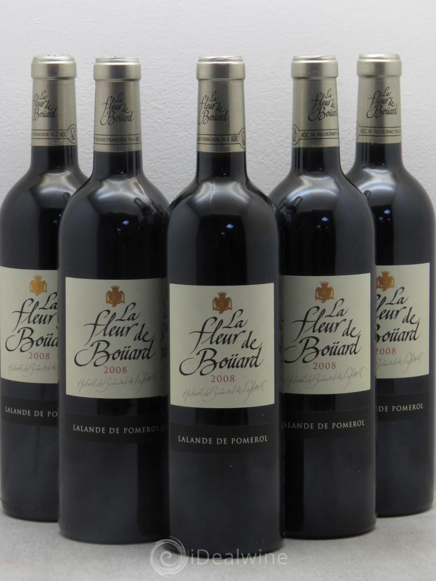 Château La Fleur de Boüard 2008 - Lot de 5 bouteilles - 0