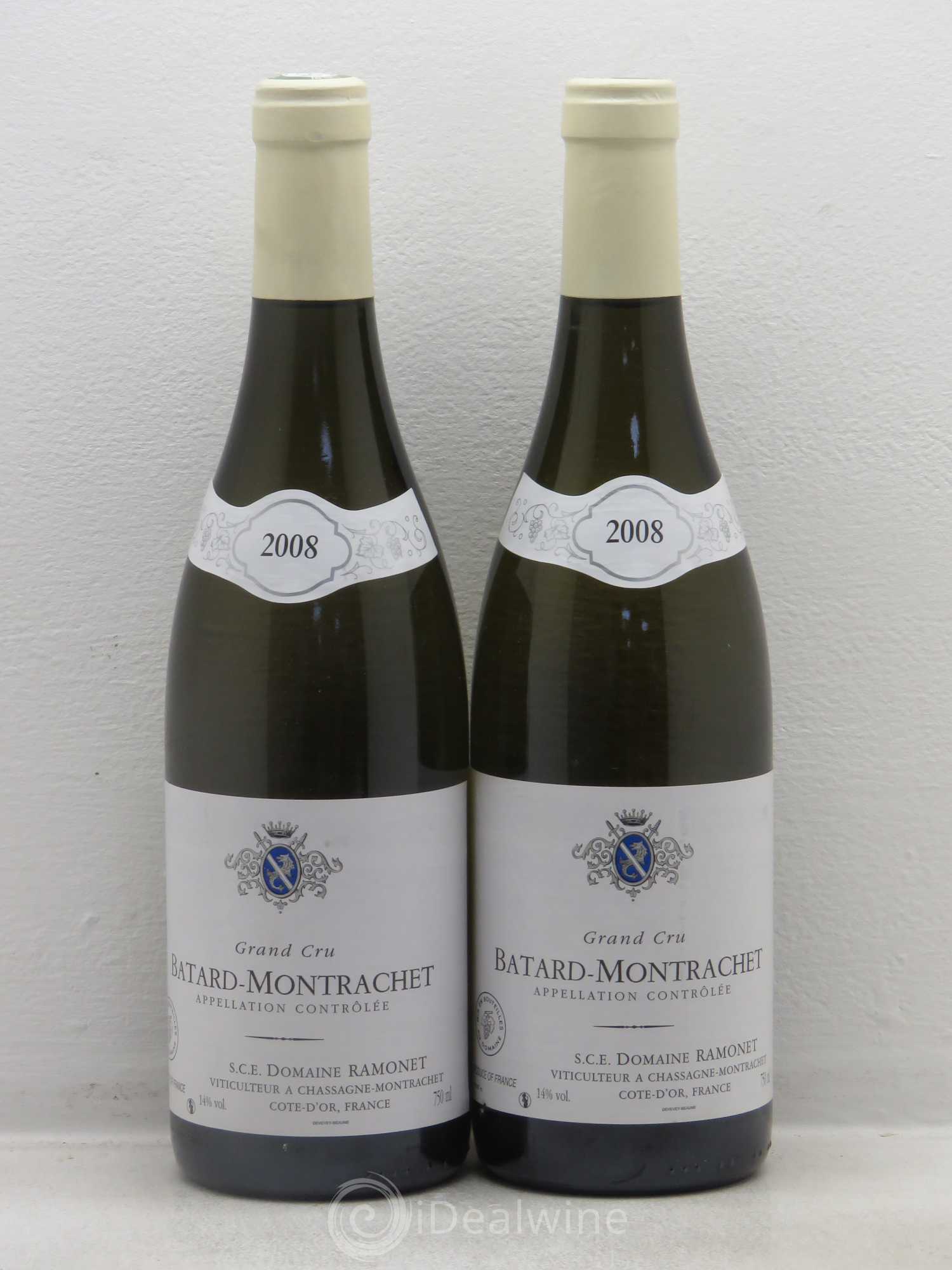 Bâtard-Montrachet Grand Cru Ramonet (Domaine) 2008 - Lot de 2 bouteilles - 0