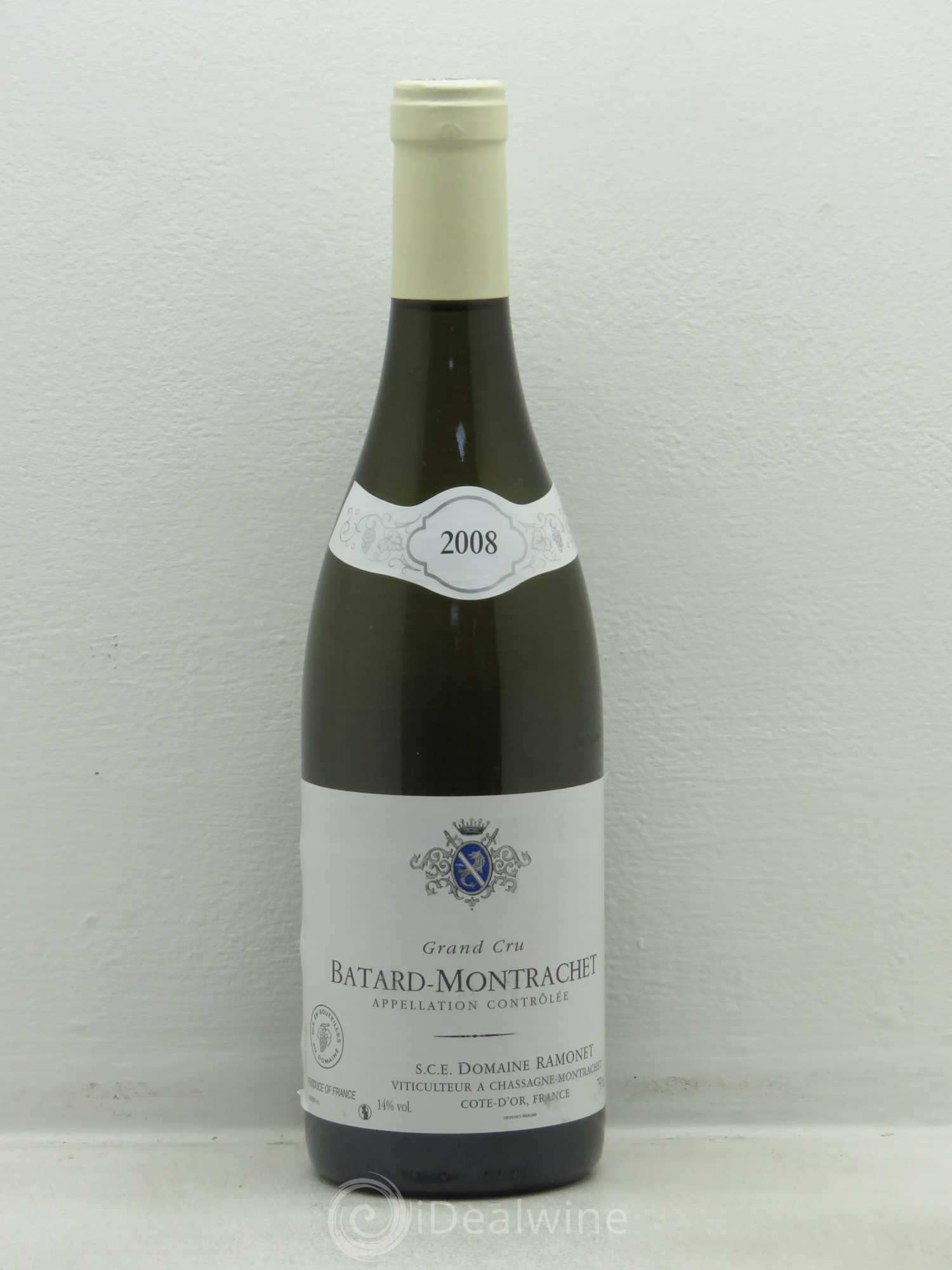 Bâtard-Montrachet Grand Cru Ramonet (Domaine) 2008 - Lot de 1 bouteille - 0