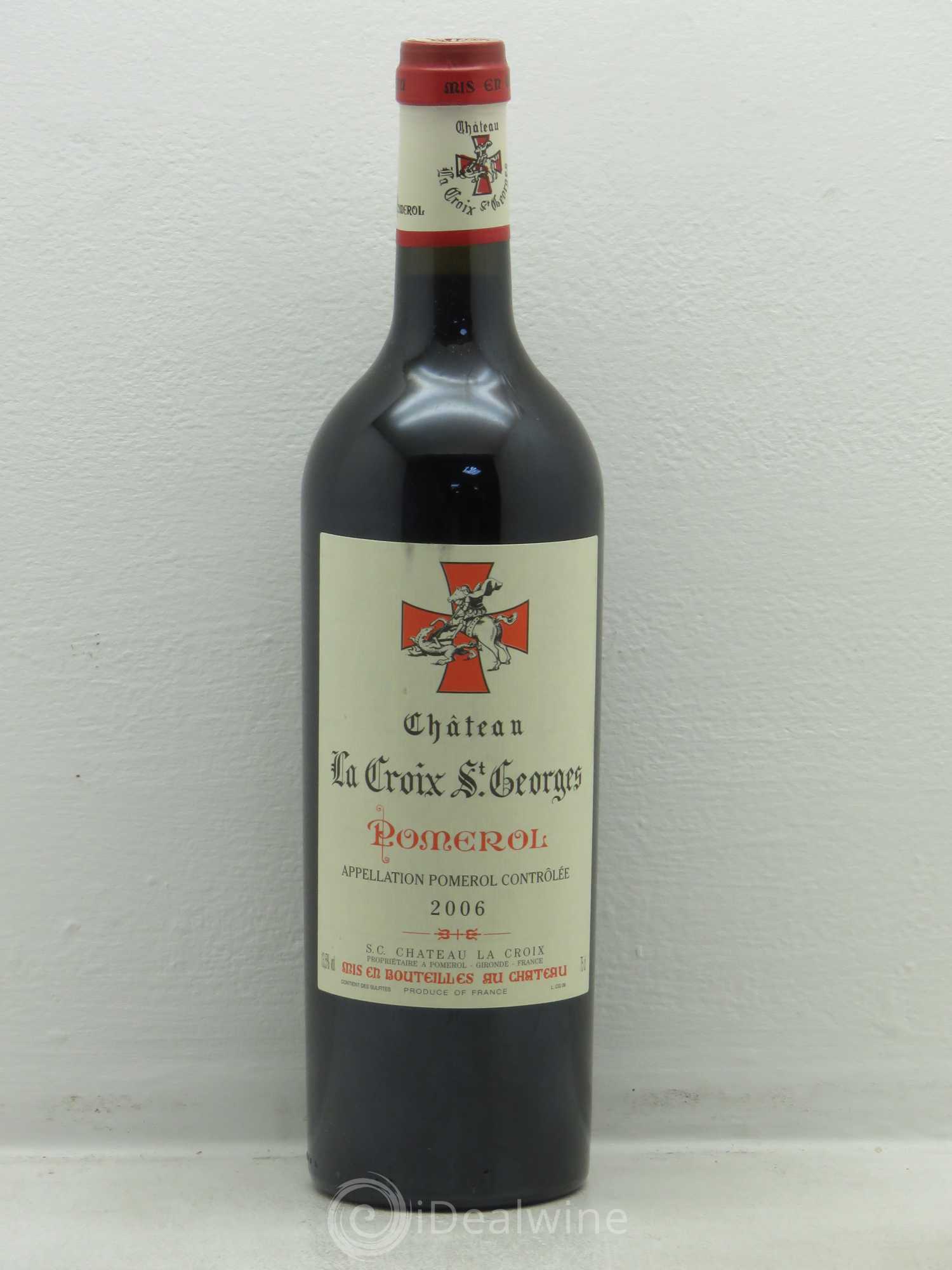 Château la Croix Saint-Georges 2006 - Lot de 1 bouteille - 0