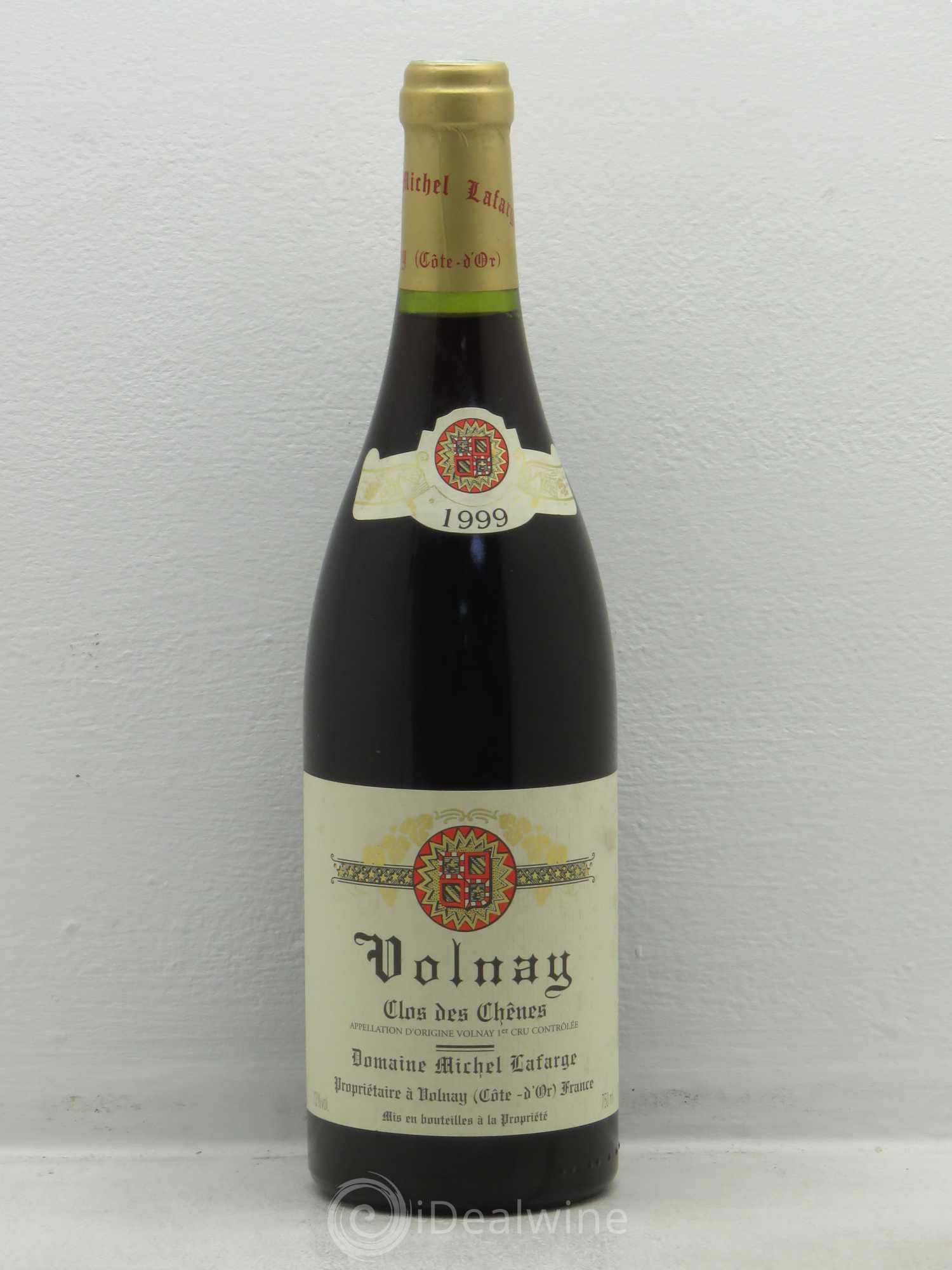 Volnay 1er Cru Clos des Chênes Lafarge (Domaine) 1999 - Lot de 1 bouteille - 0
