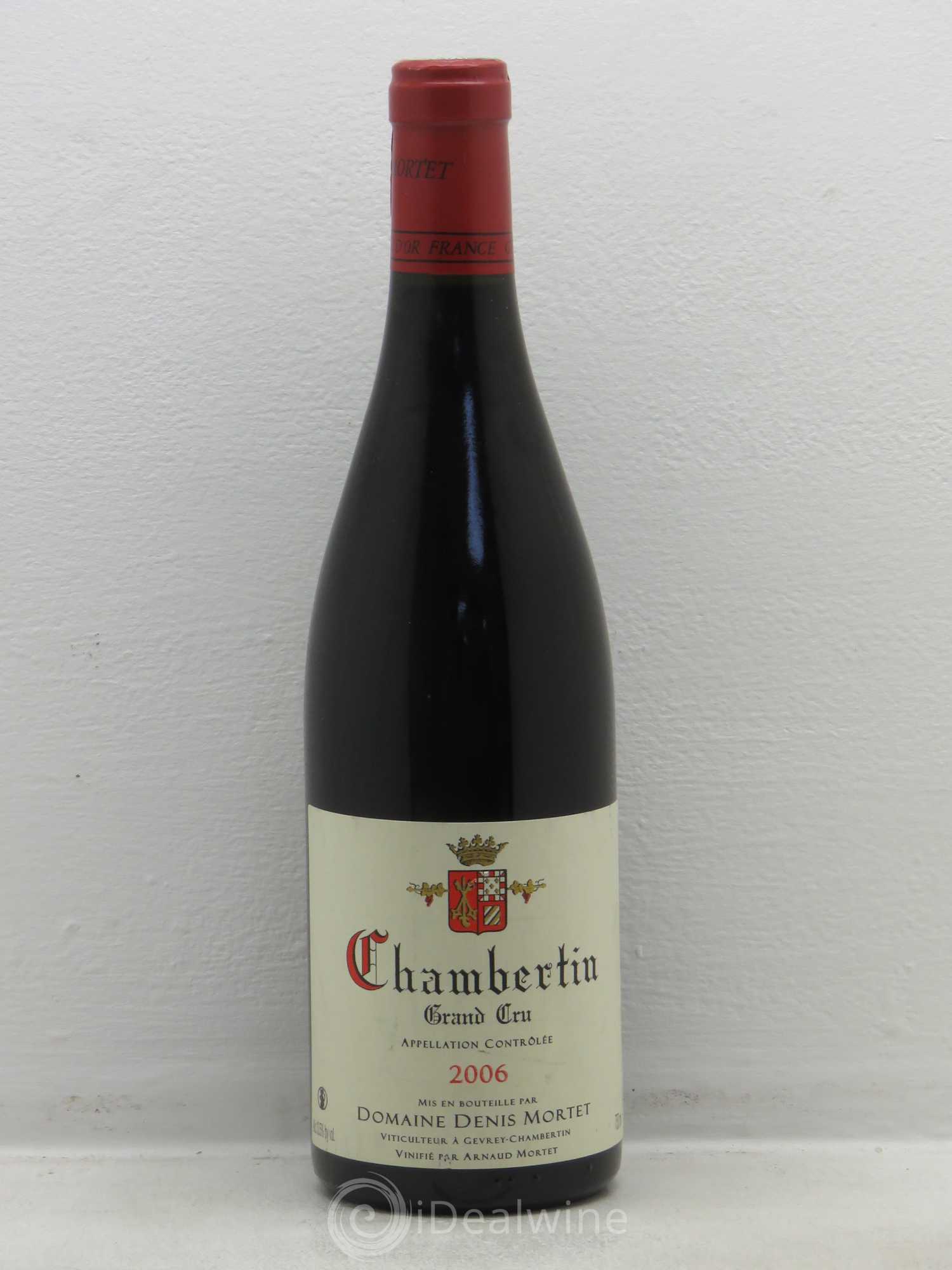 Chambertin Grand Cru Denis Mortet (Domaine) 2006 - Lot de 1 bouteille - 0