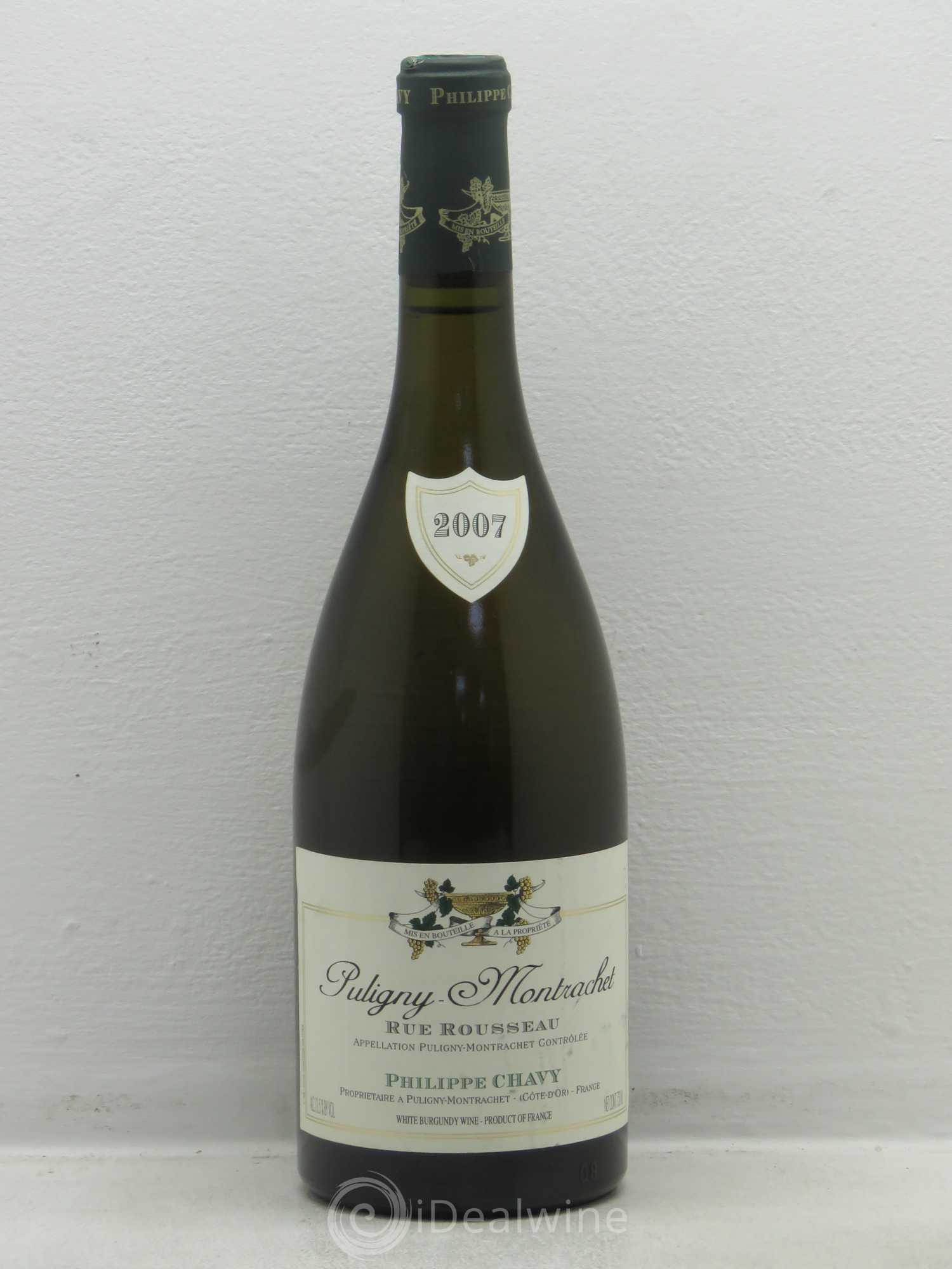 Puligny-Montrachet Rue Rousseau Chavy 2007 - Lot of 1 bottle - 0