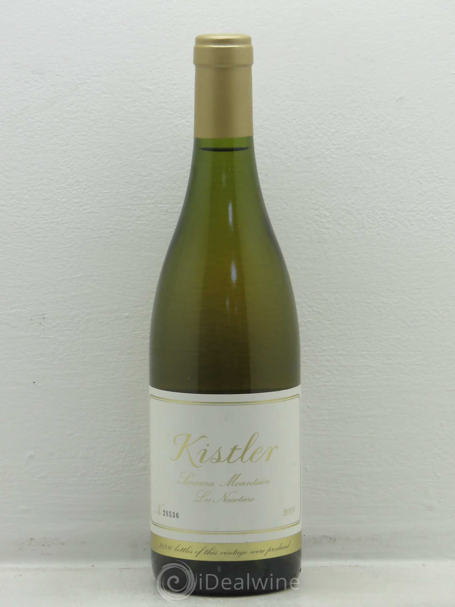 Sonoma Coast Kistler Les Noisetiers Chardonnay Kistler 2008 - Lot de 1 bouteille - 0