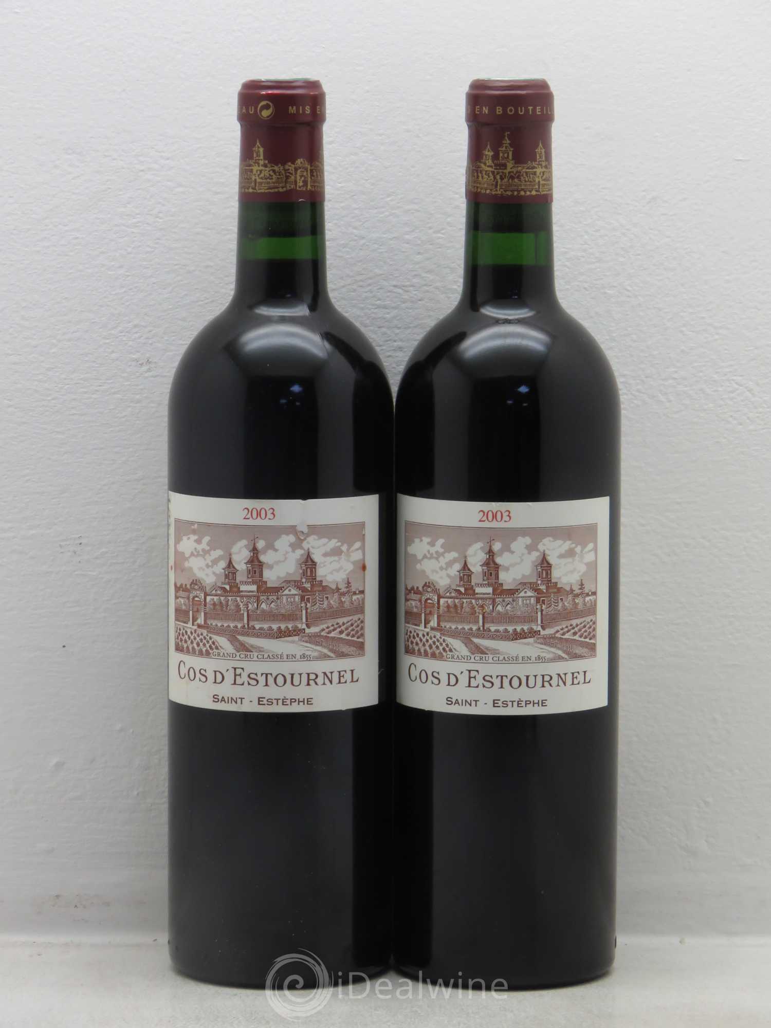 Cos d'Estournel 2ème Grand Cru Classé 2003 - Lot de 5 bouteilles - 2