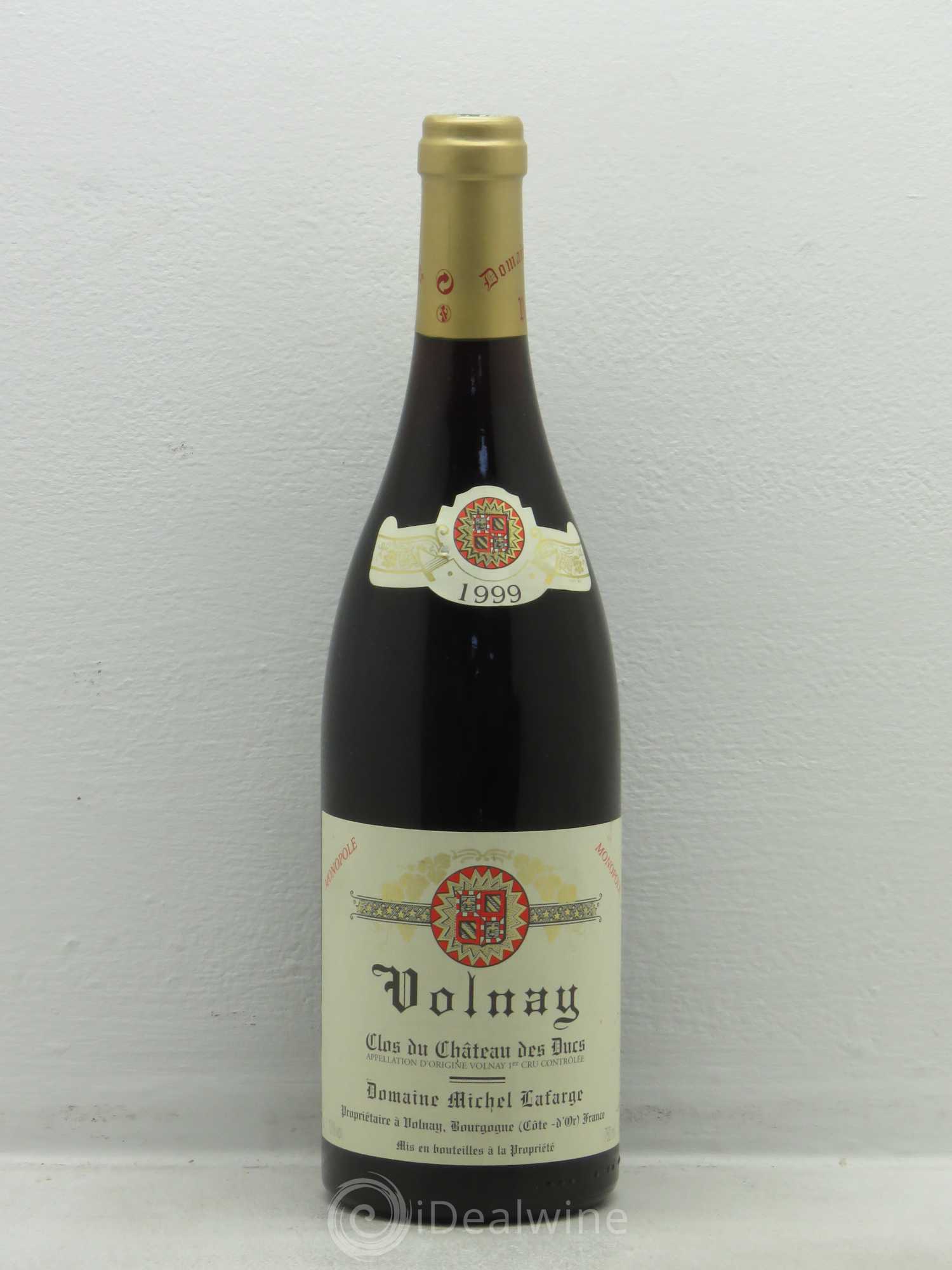 Volnay 1er Cru Clos du Château des Ducs Lafarge (Domaine) 1999 - Lot de 1 bouteille - 0