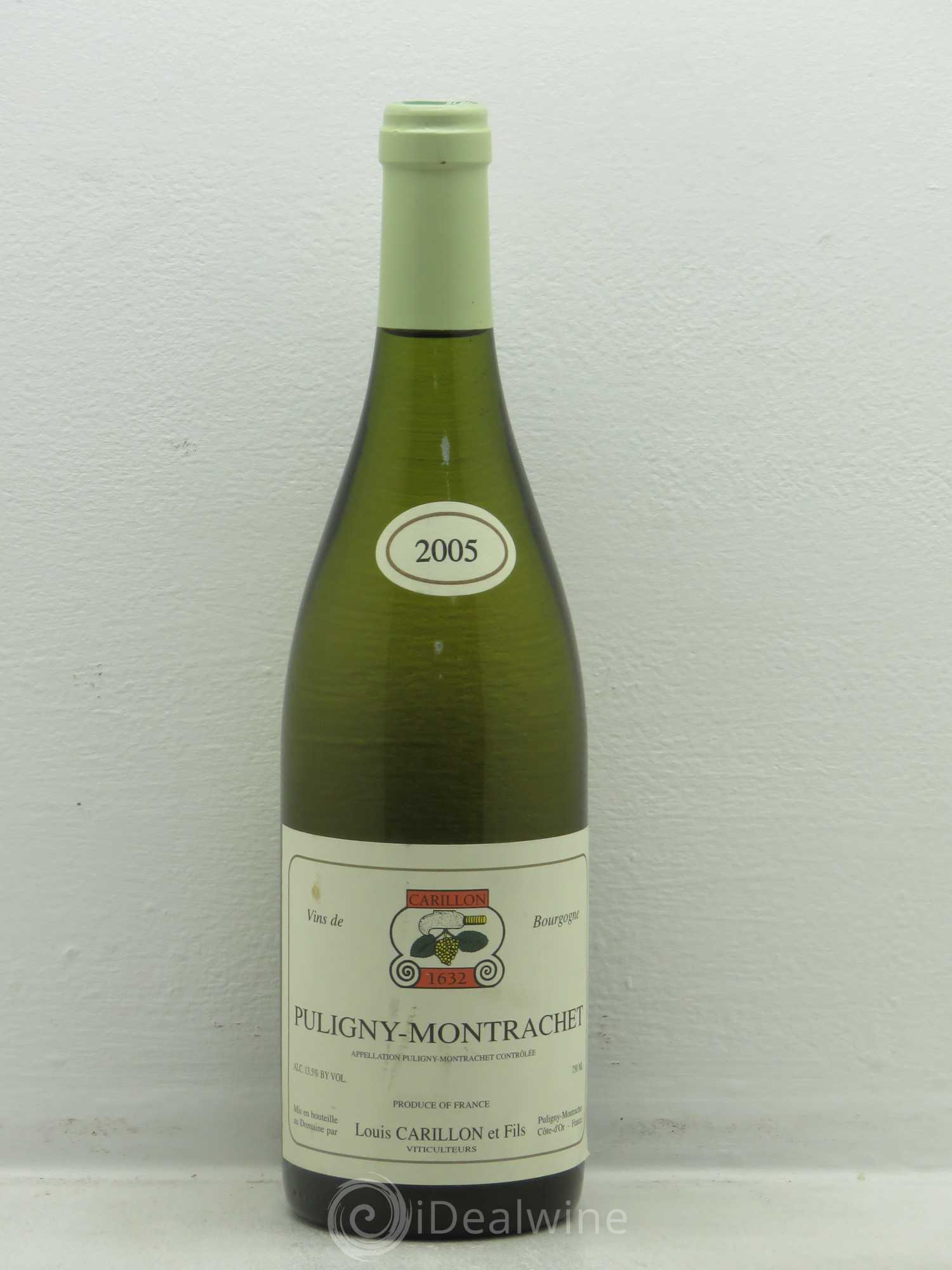 Puligny-Montrachet Louis Carillon & Fils 2005 - Lot de 1 bouteille - 0
