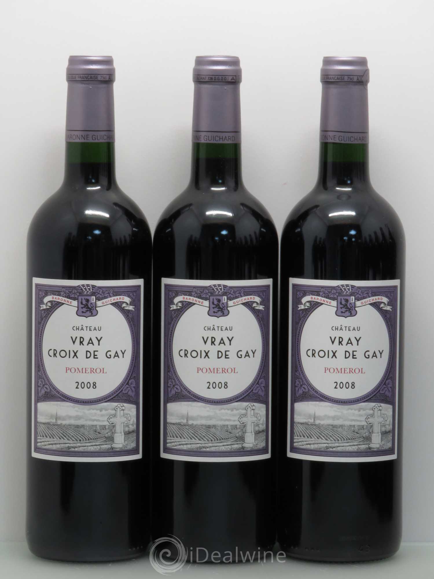 Château Vray Croix de Gay 2008 - Lot de 12 bouteilles - 1