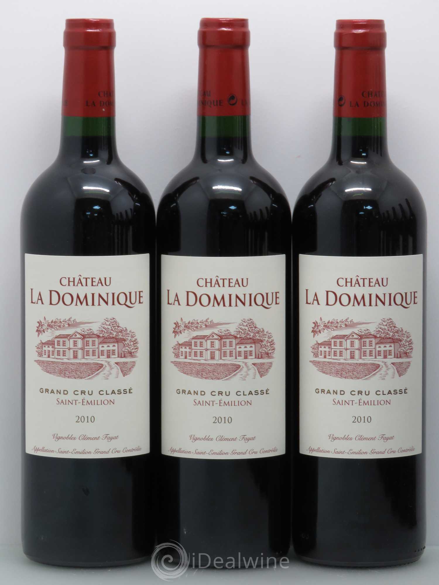 Château la Dominique Grand Cru Classé 2010 - Lot de 12 bouteilles - 2