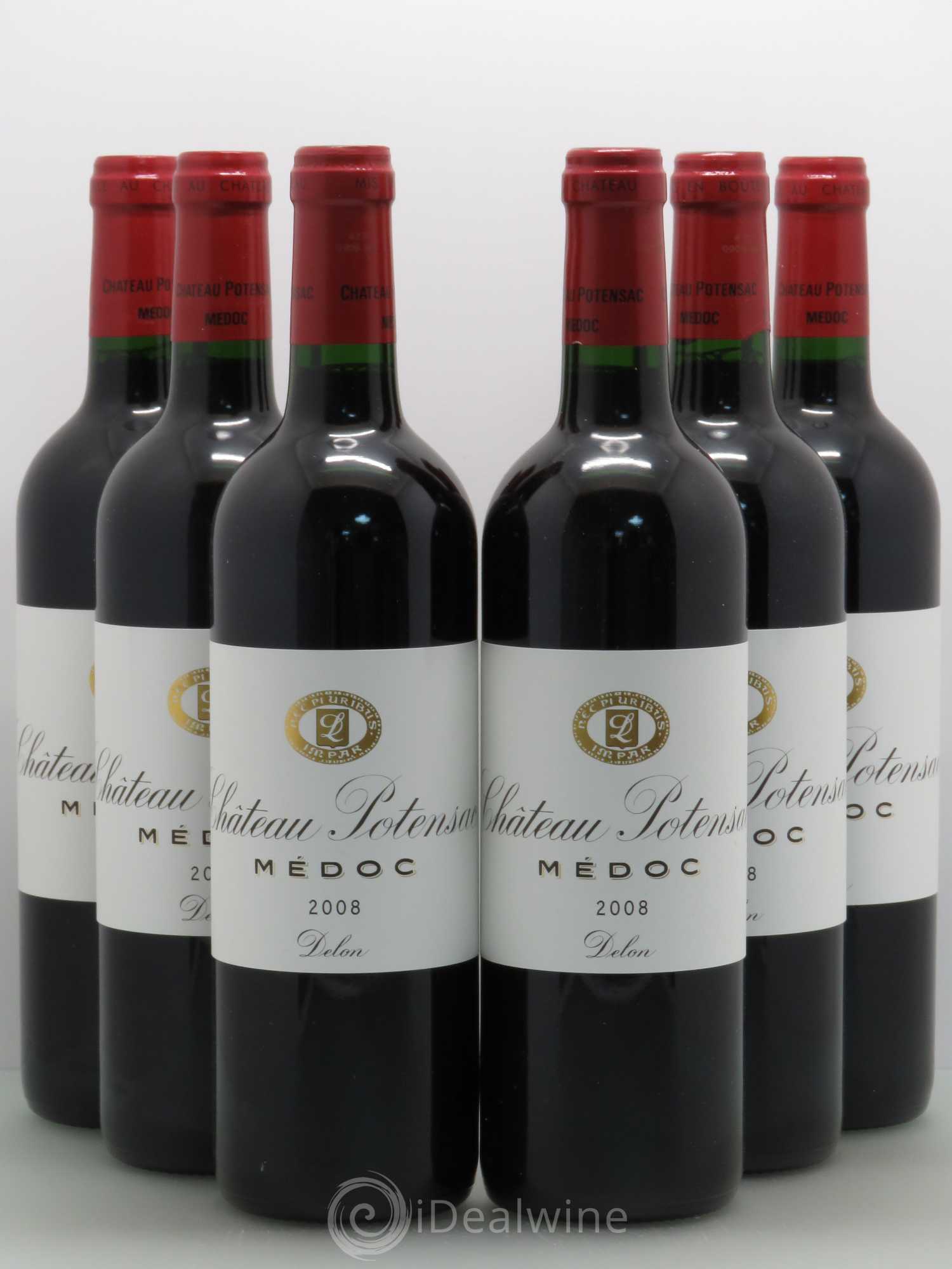 Château Potensac 2008 - Lot de 6 bouteilles - 0