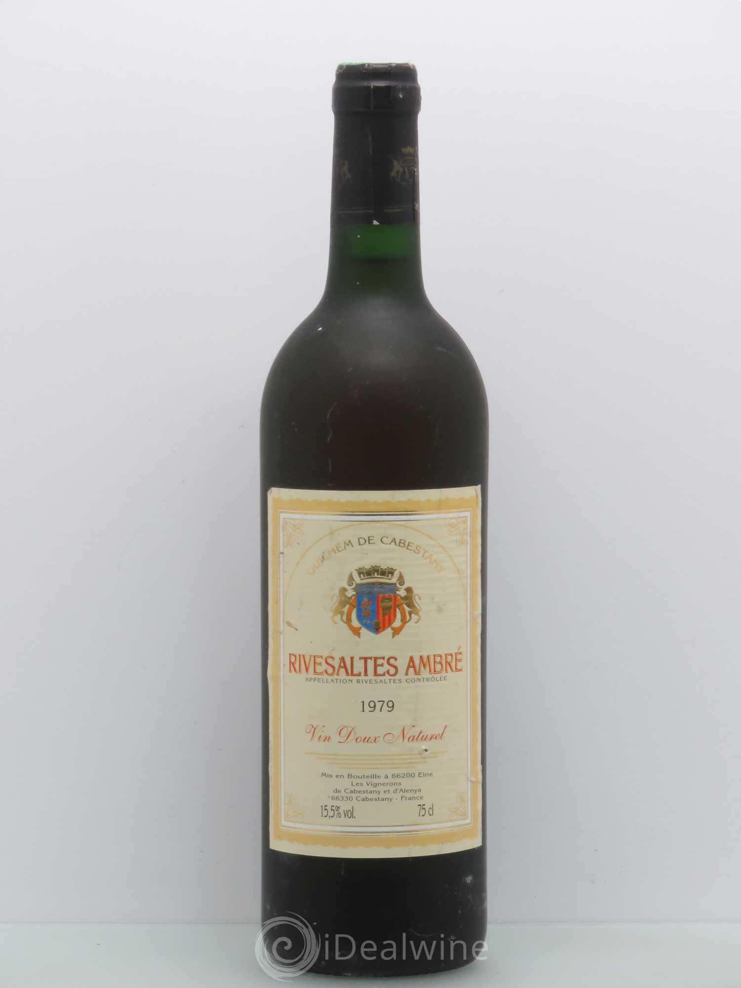 Rivesaltes Caves de Cabestany 1979 - Posten von 1 Flasche - 0