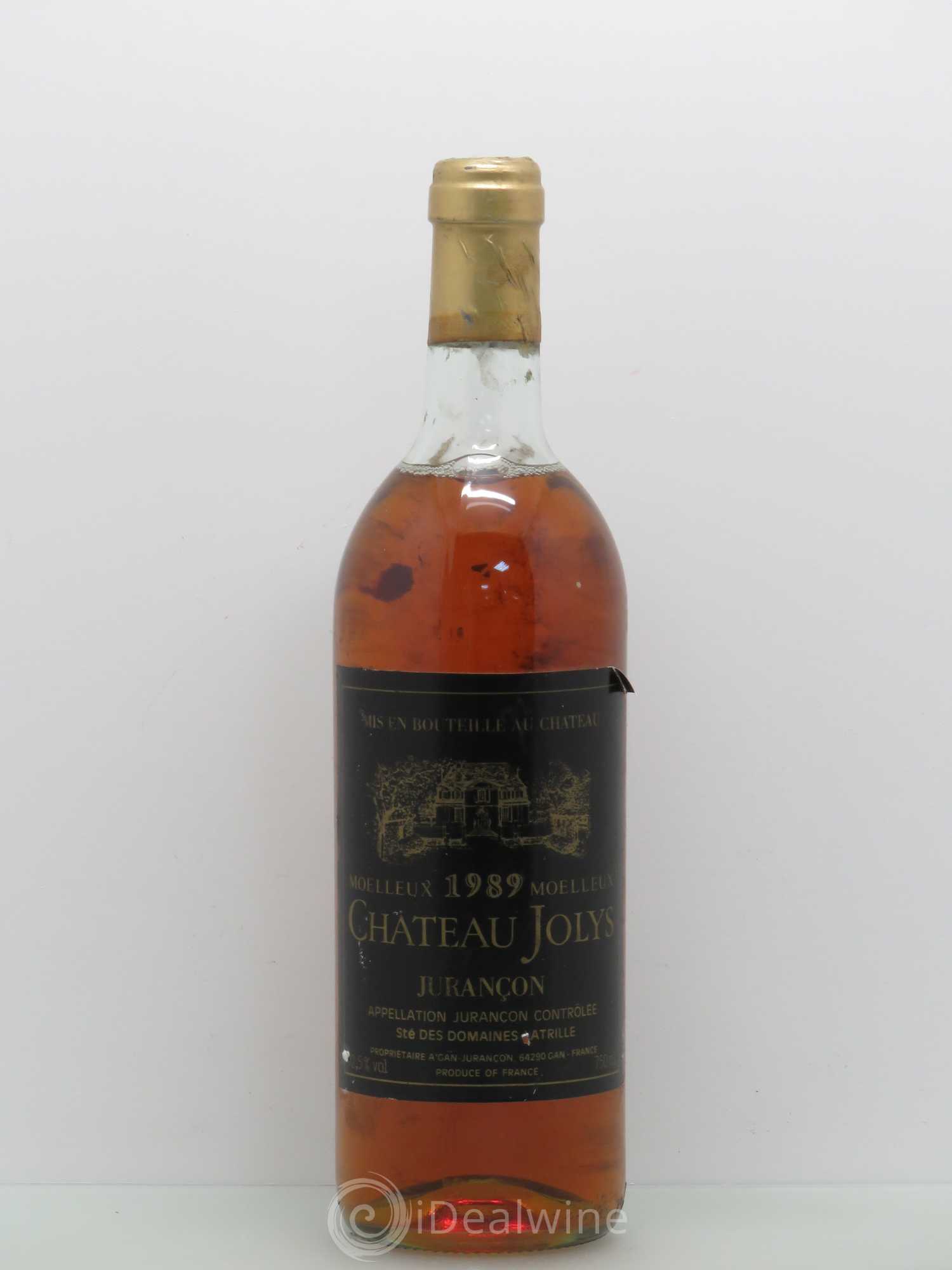 Jurançon Jolys 1989 - Posten von 1 Flasche - 0