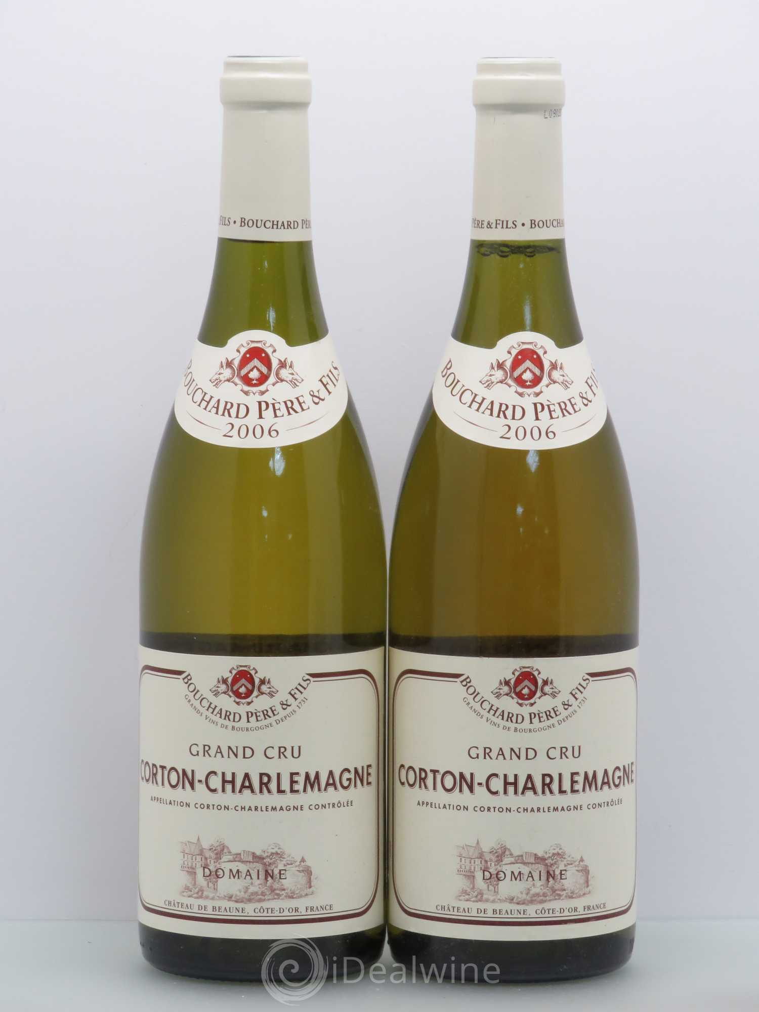 Corton-Charlemagne Grand Cru Bouchard Père & Fils 2006 - Lot de 2 bouteilles - 0