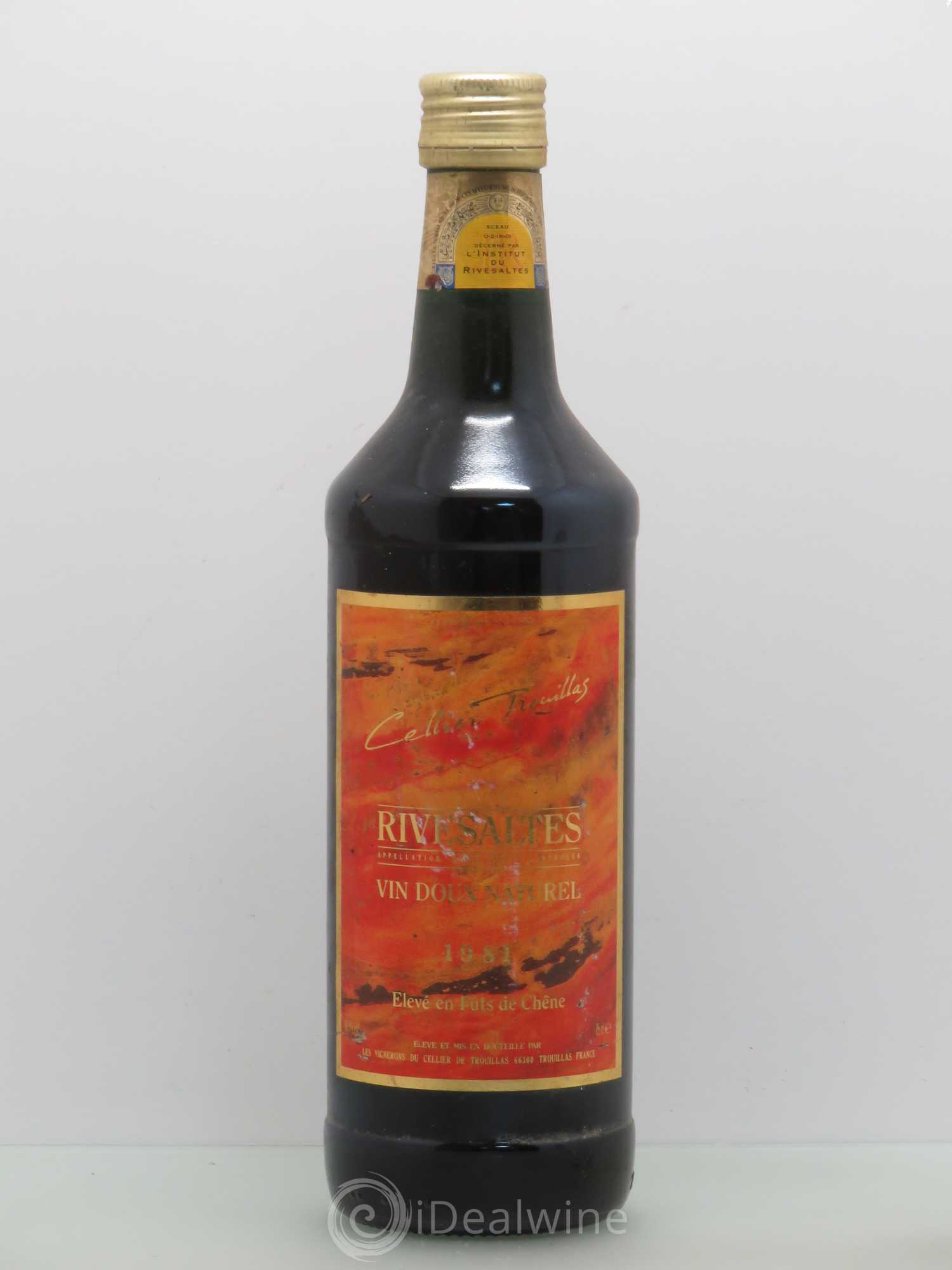 Rivesaltes Celliers Trouillas 1981 - Lotto di 1 bottiglia - 0