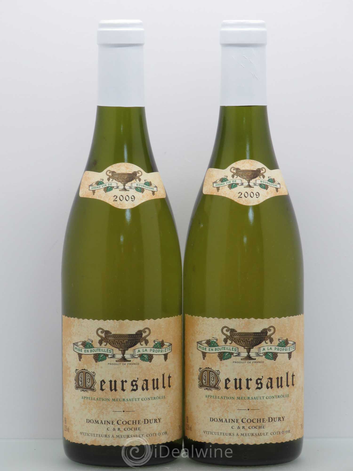 Meursault Coche Dury (Domaine) 2009 - Lot de 2 bouteilles - 0