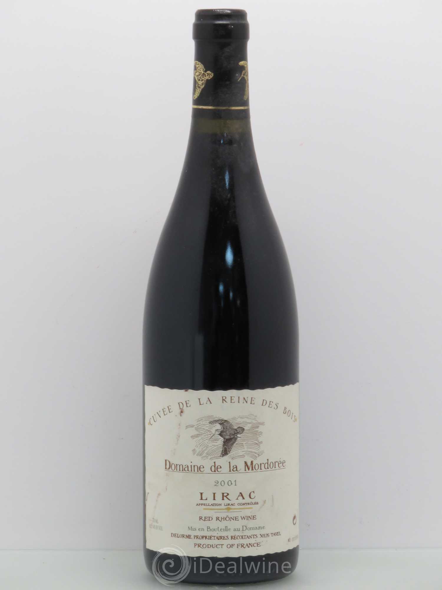 Lirac La Mordoree 2001 - Posten von 1 Flasche - 0