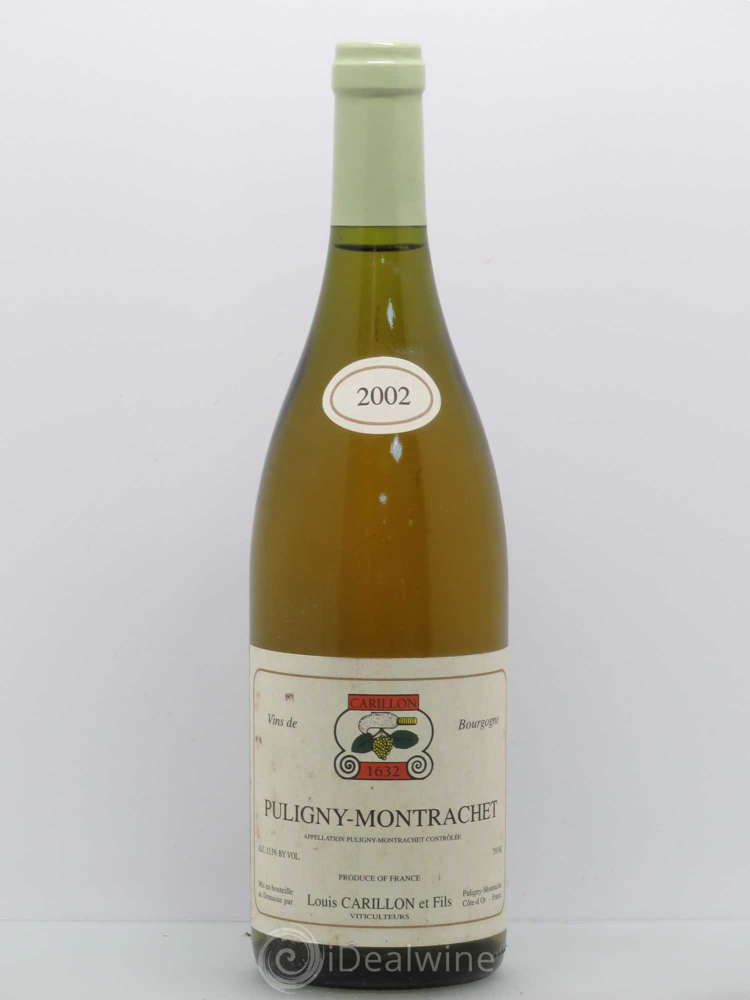 Puligny-Montrachet Louis Carillon & Fils 2002 - Lot de 1 bouteille - 0