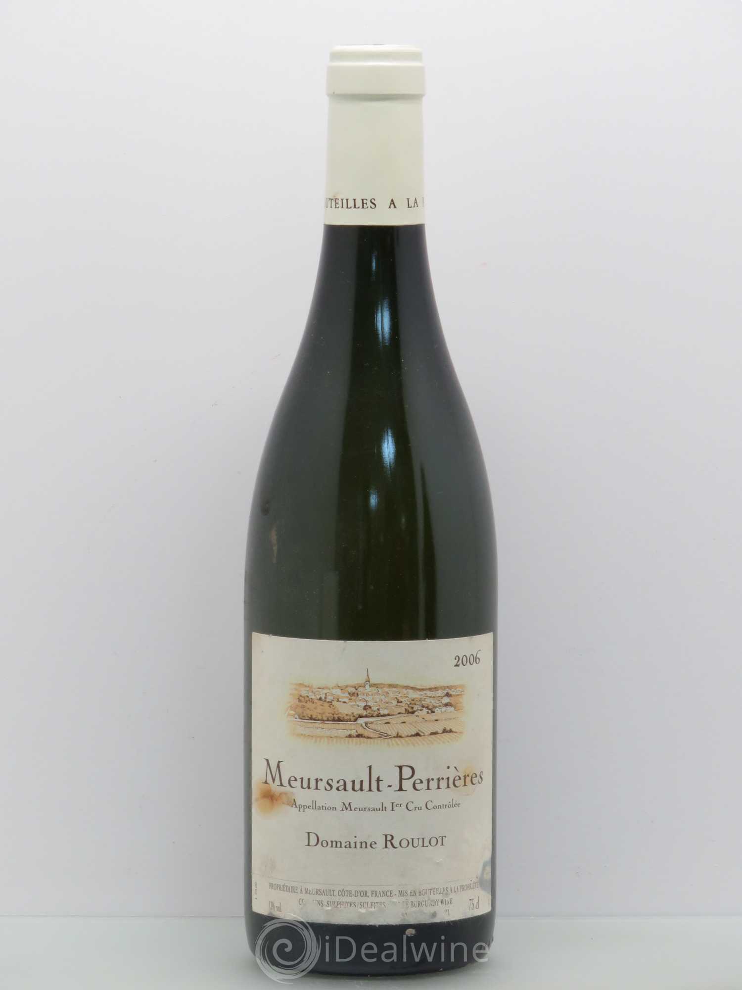 Meursault 1er Cru Perrières Roulot (Domaine) 2006 - Lot de 1 bouteille - 0